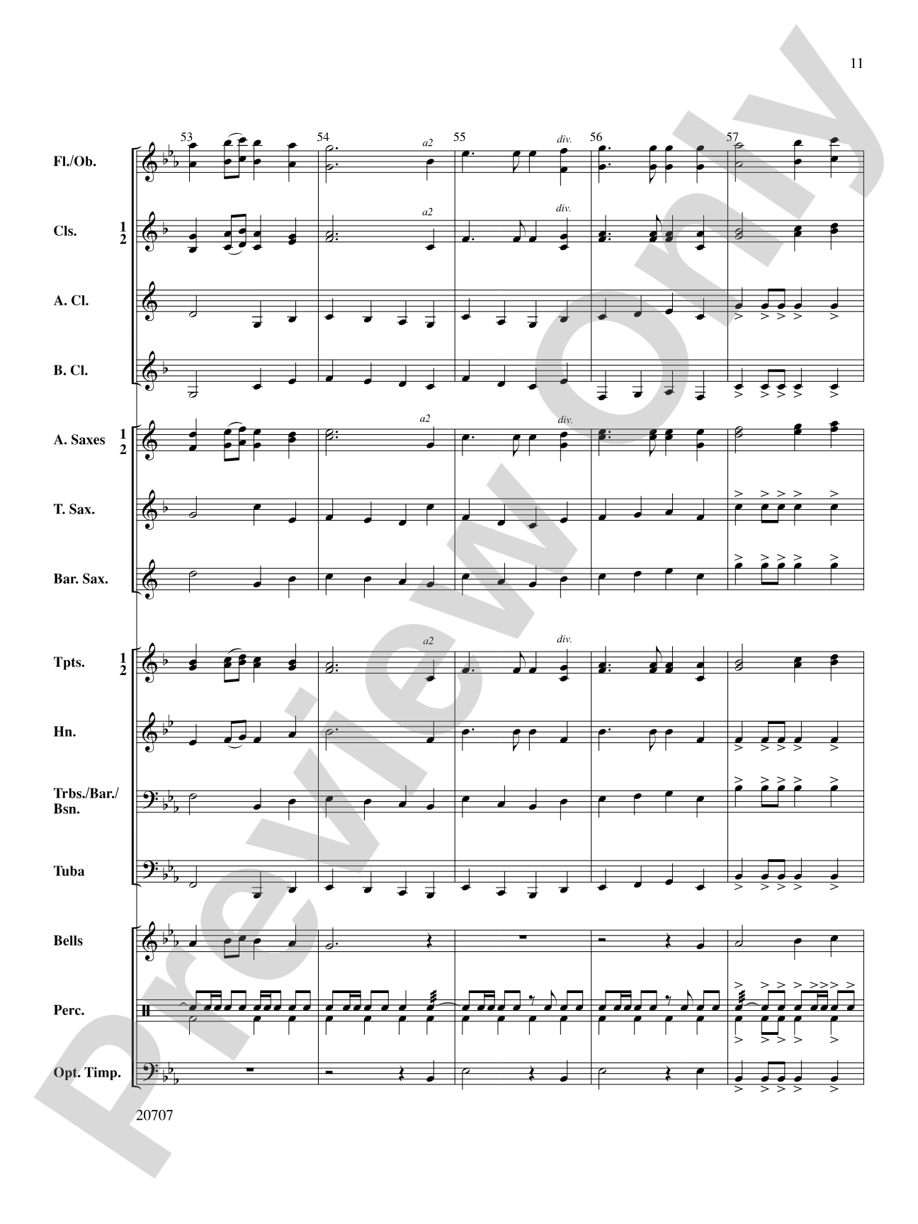 A Christmas Sampler: Concert Band Conductor Score & Parts