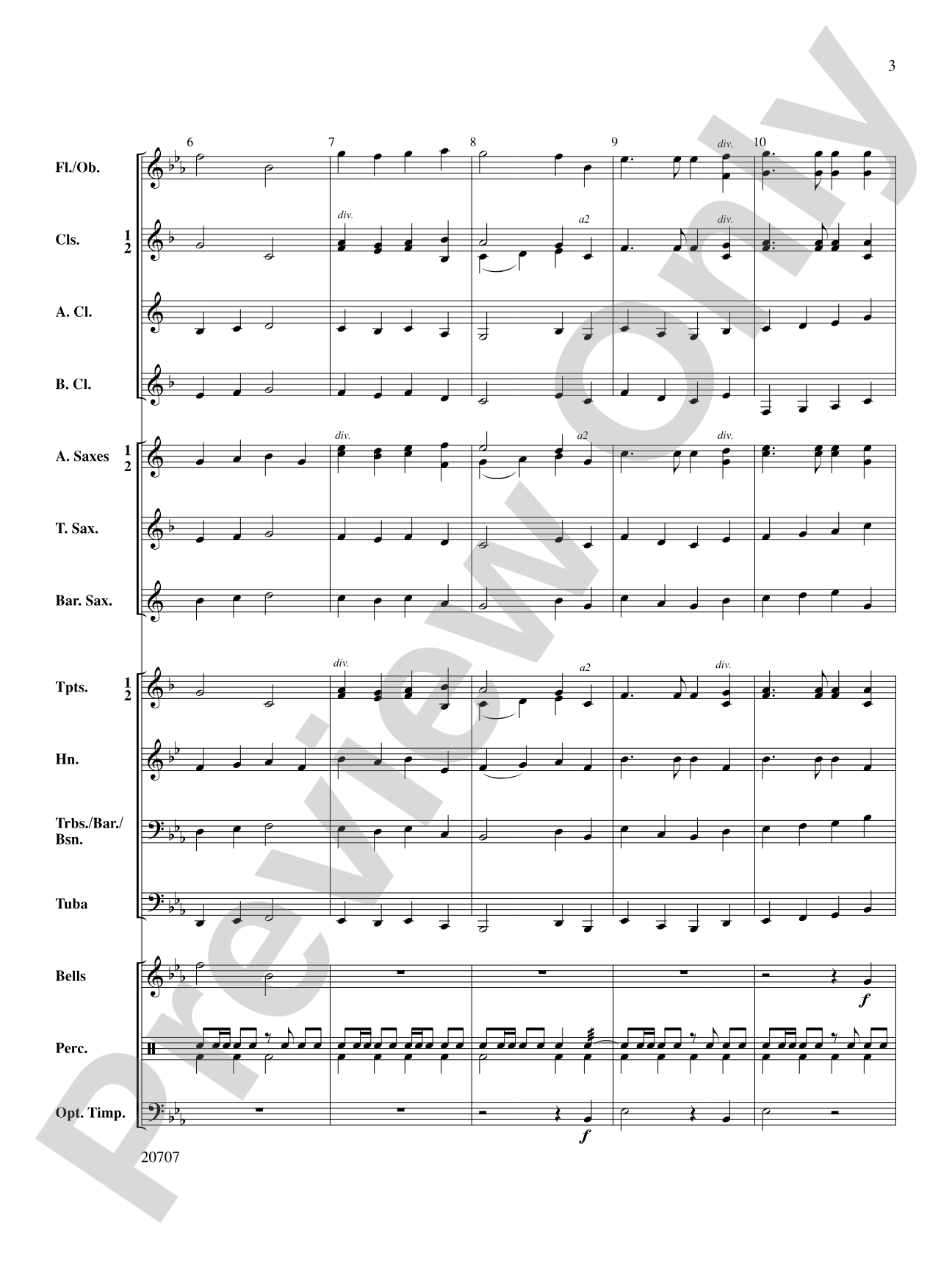 A Christmas Sampler: Concert Band Conductor Score & Parts