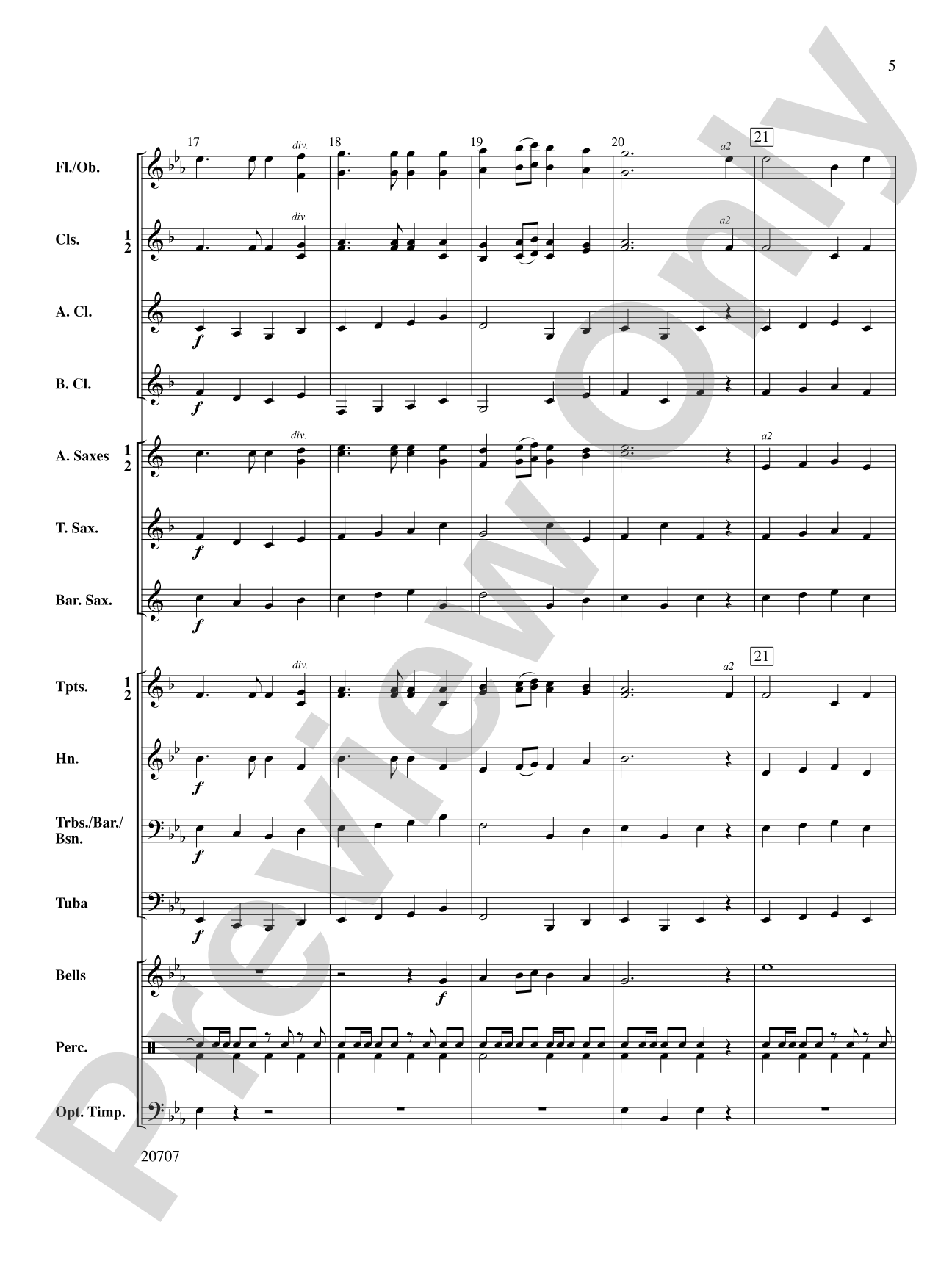 A Christmas Sampler: Concert Band Conductor Score & Parts