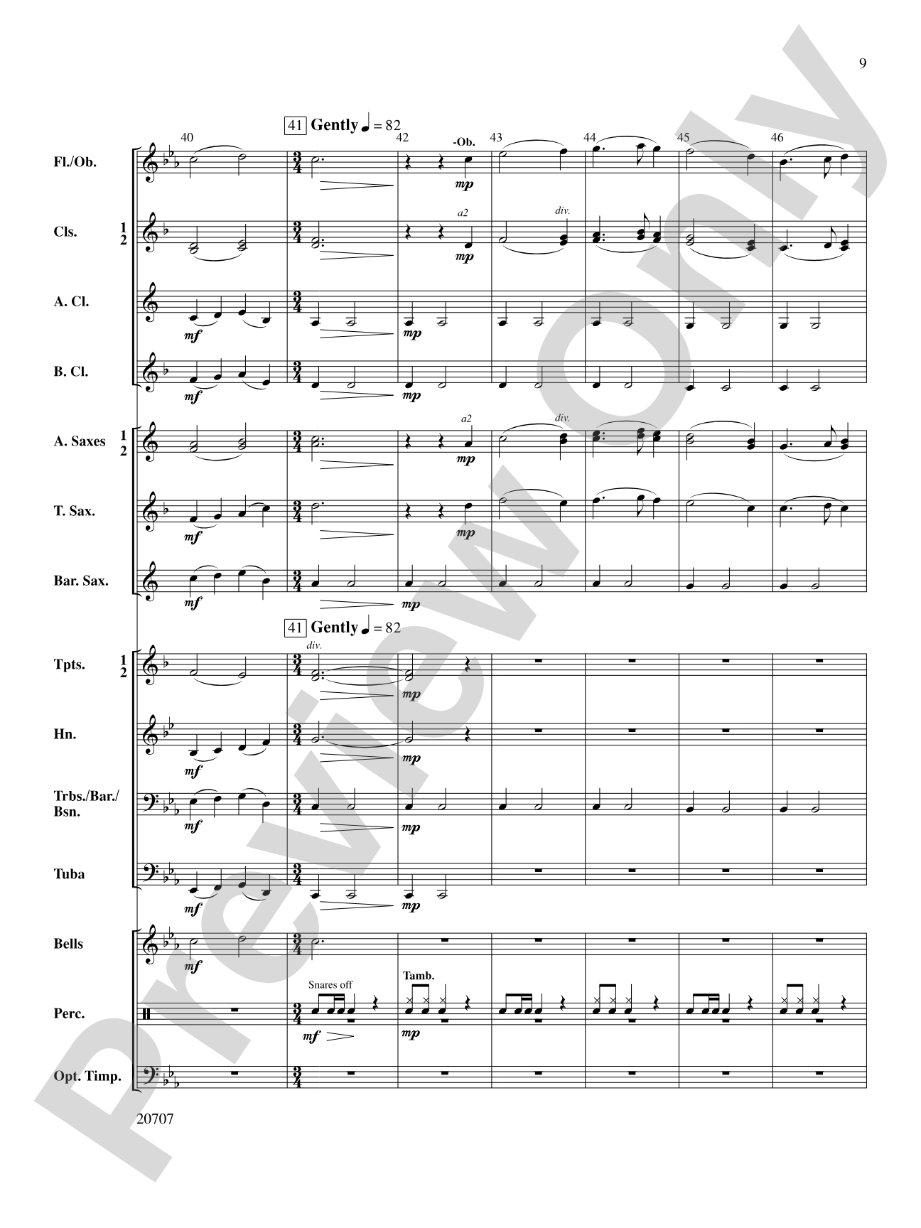 A Christmas Sampler: Concert Band Conductor Score & Parts