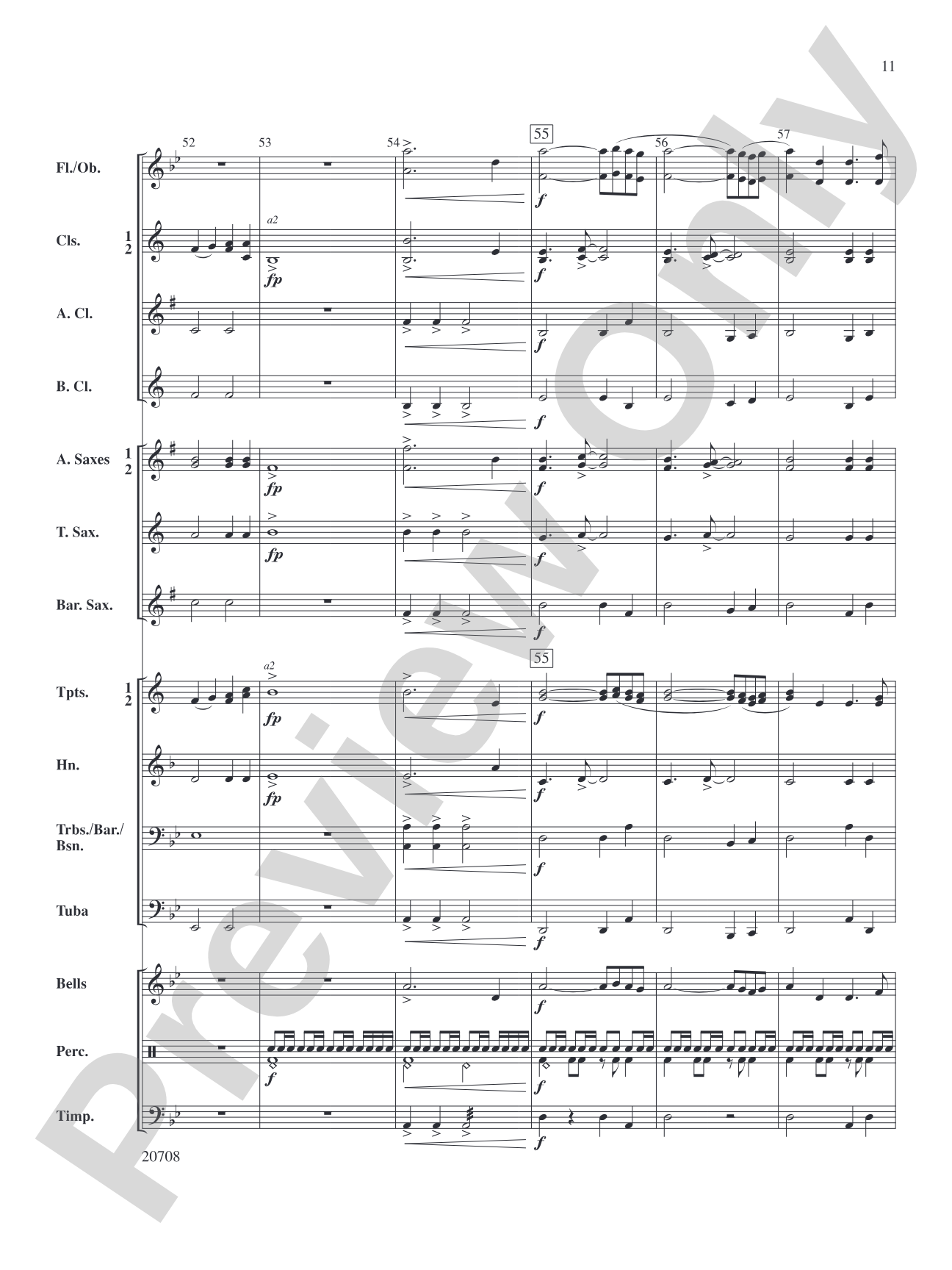 Phrygian Phantasy: Concert Band Conductor Score & Parts
