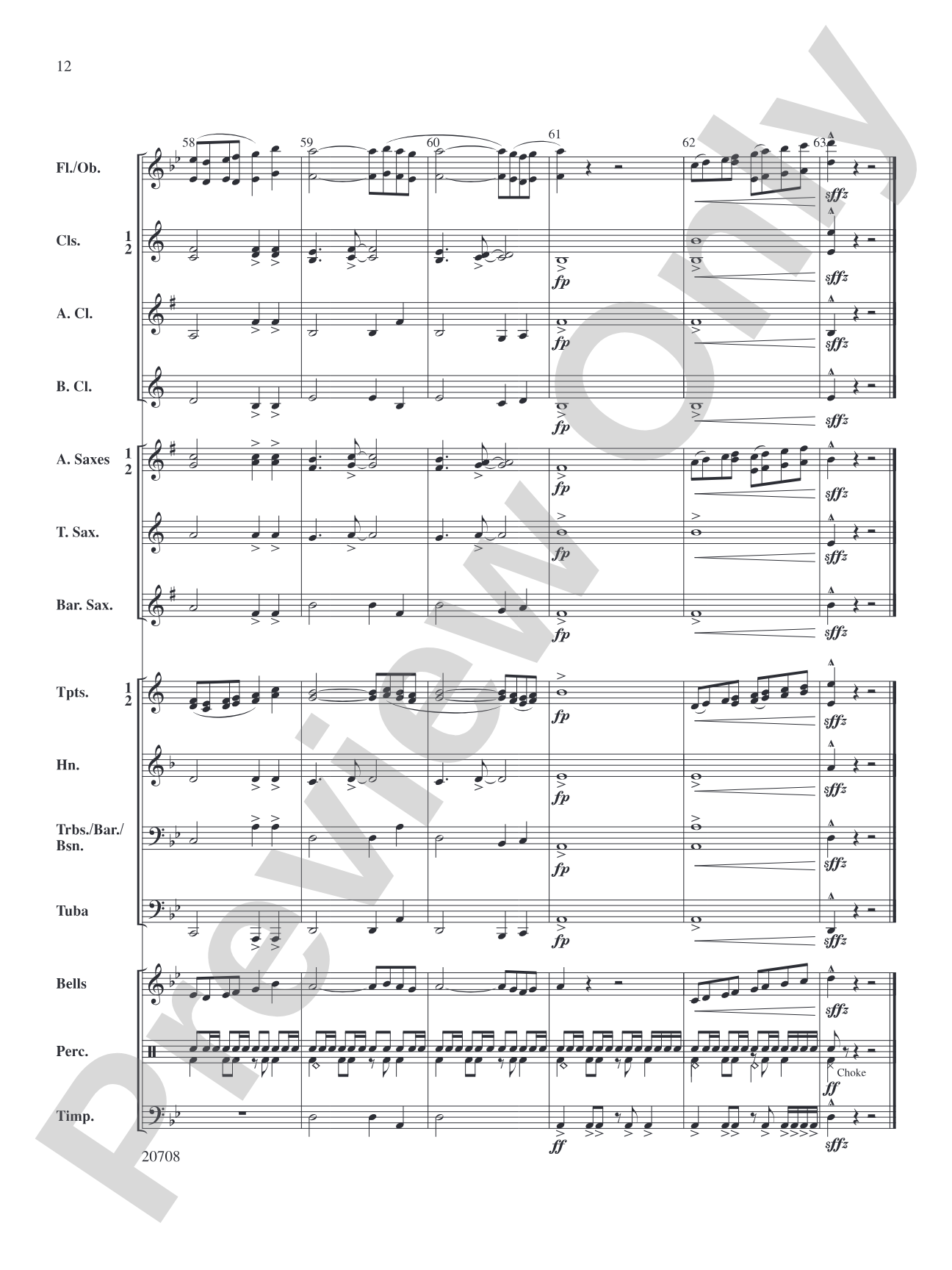 Phrygian Phantasy: Concert Band Conductor Score & Parts