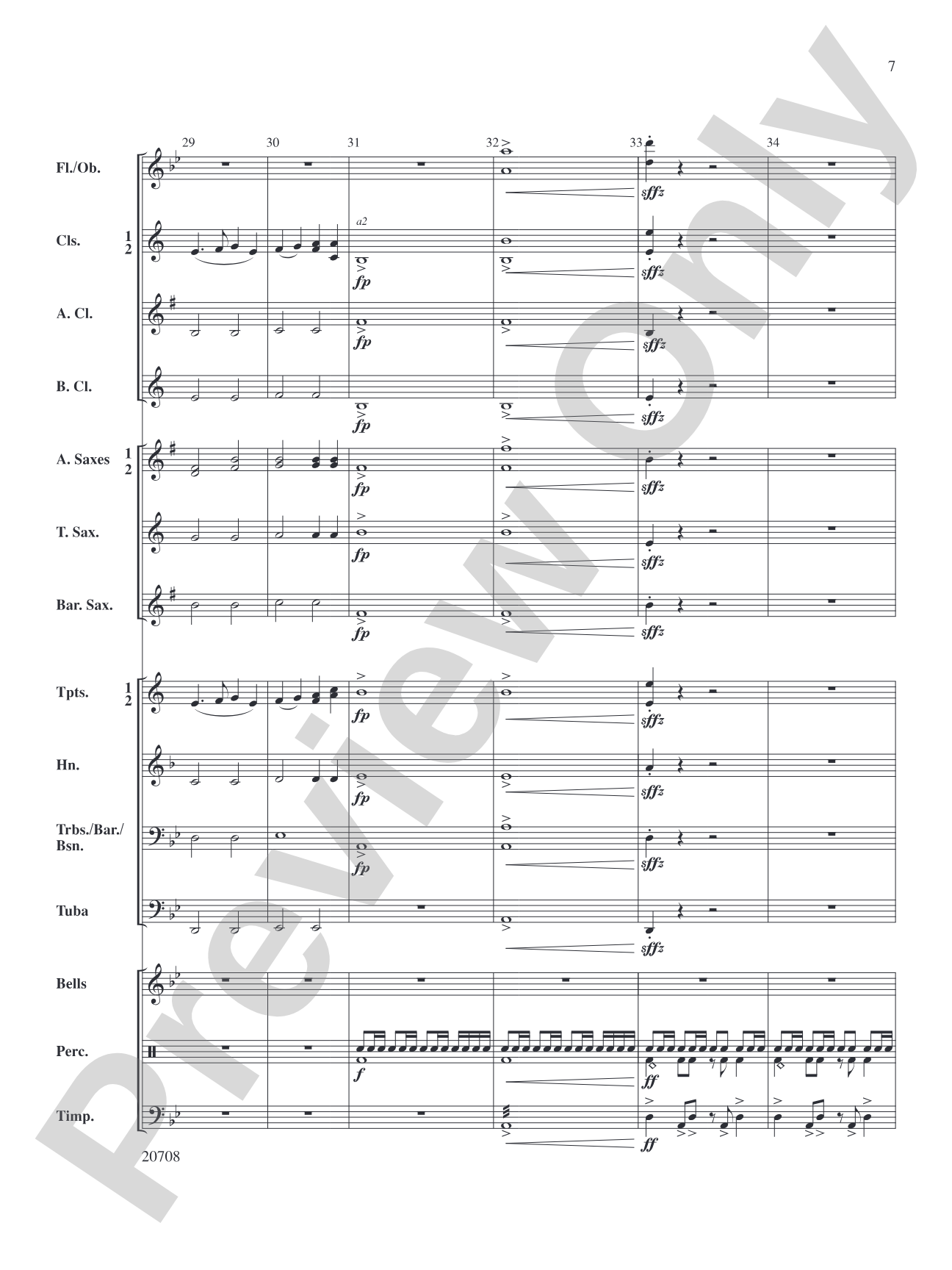 Phrygian Phantasy: Concert Band Conductor Score & Parts