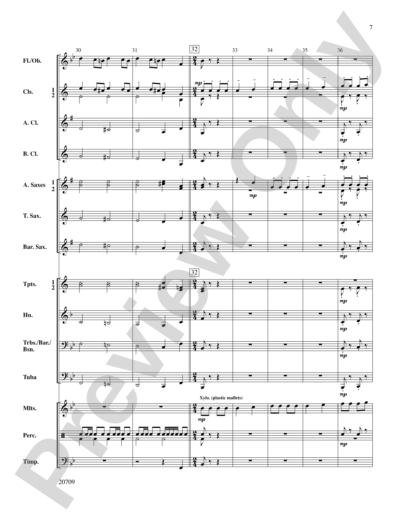 Academic Festival Overture: Concert Band Conductor Score & Parts