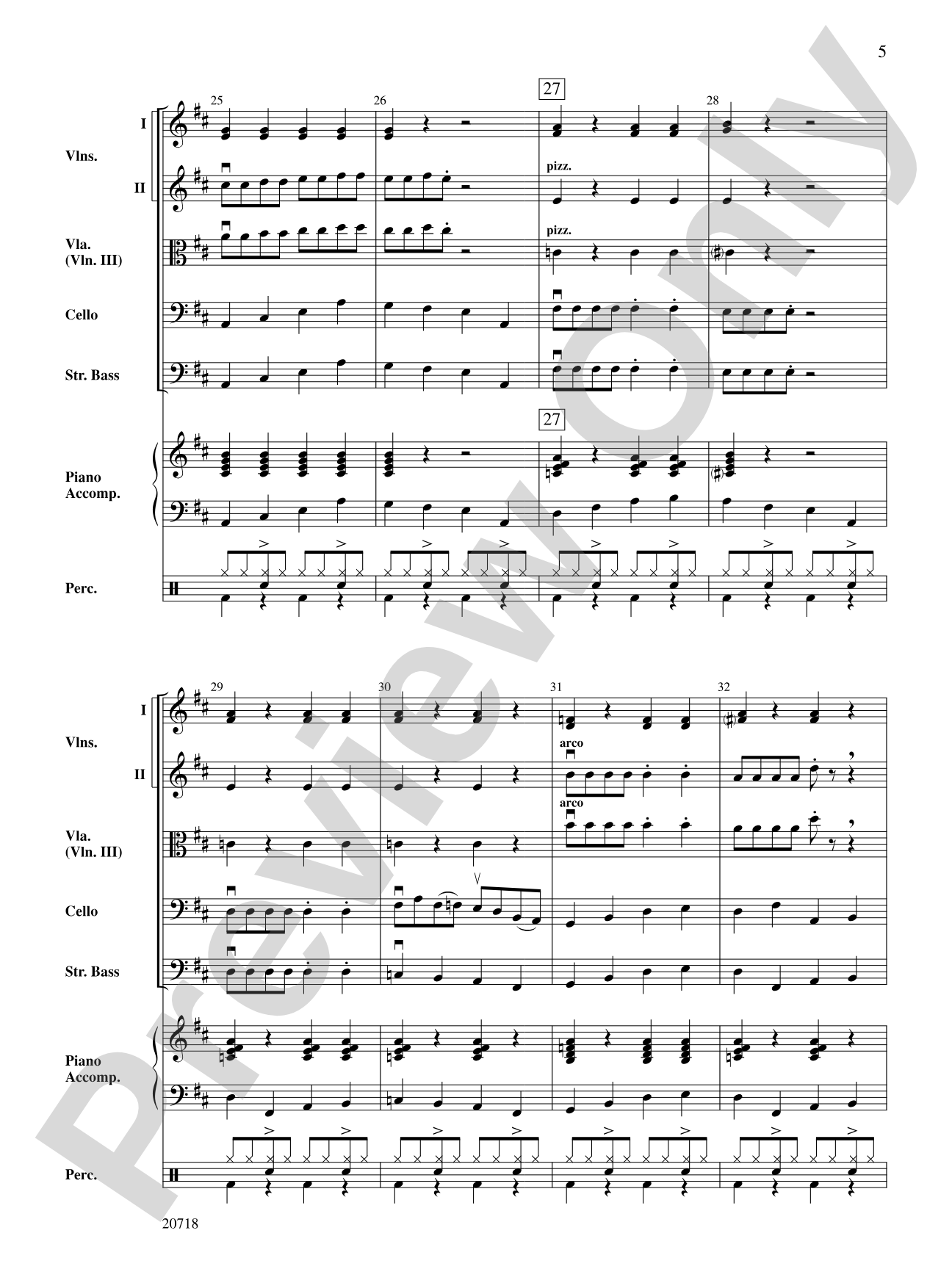 Rockin' Up the Housetop: String Orchestra Conductor Score & Parts