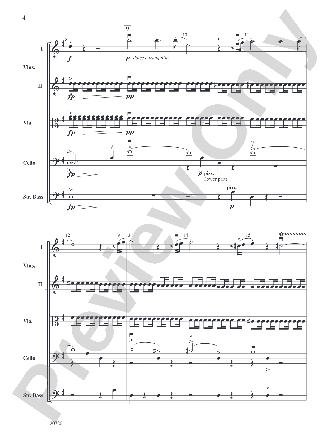 Prelude (from Holberg Suite): String Orchestra Conductor Score & Parts