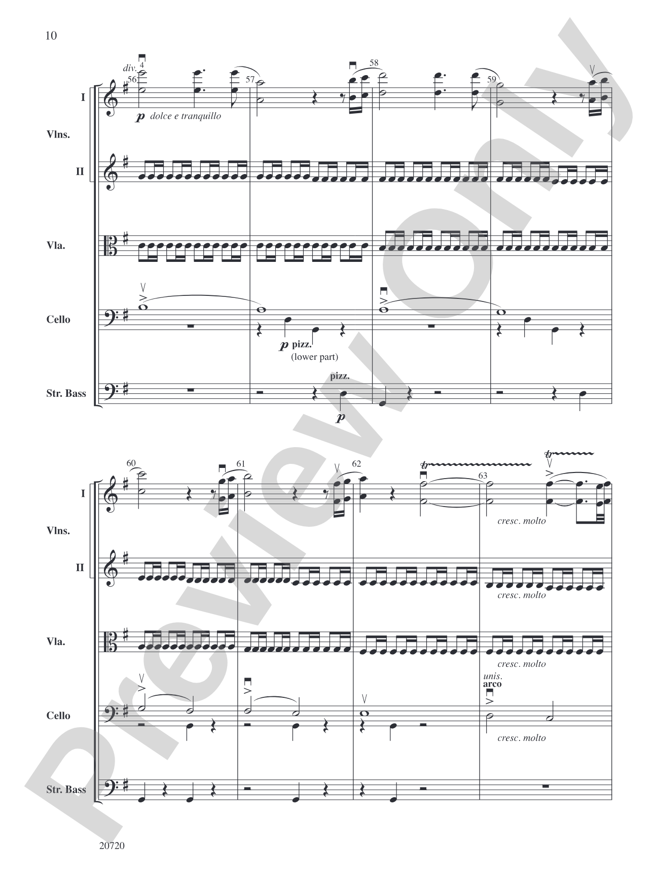 Prelude (from Holberg Suite): String Orchestra Conductor Score & Parts