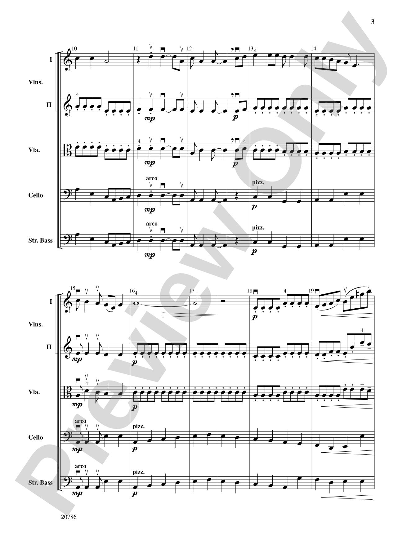 Follow the Drinking Gourd: String Orchestra Conductor Score & Parts