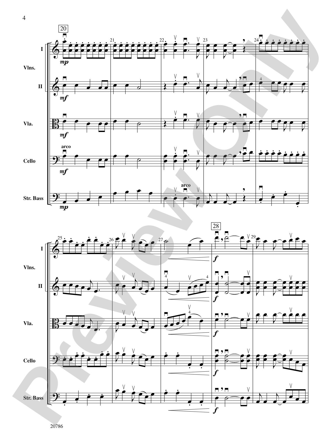 Follow the Drinking Gourd: String Orchestra Conductor Score & Parts