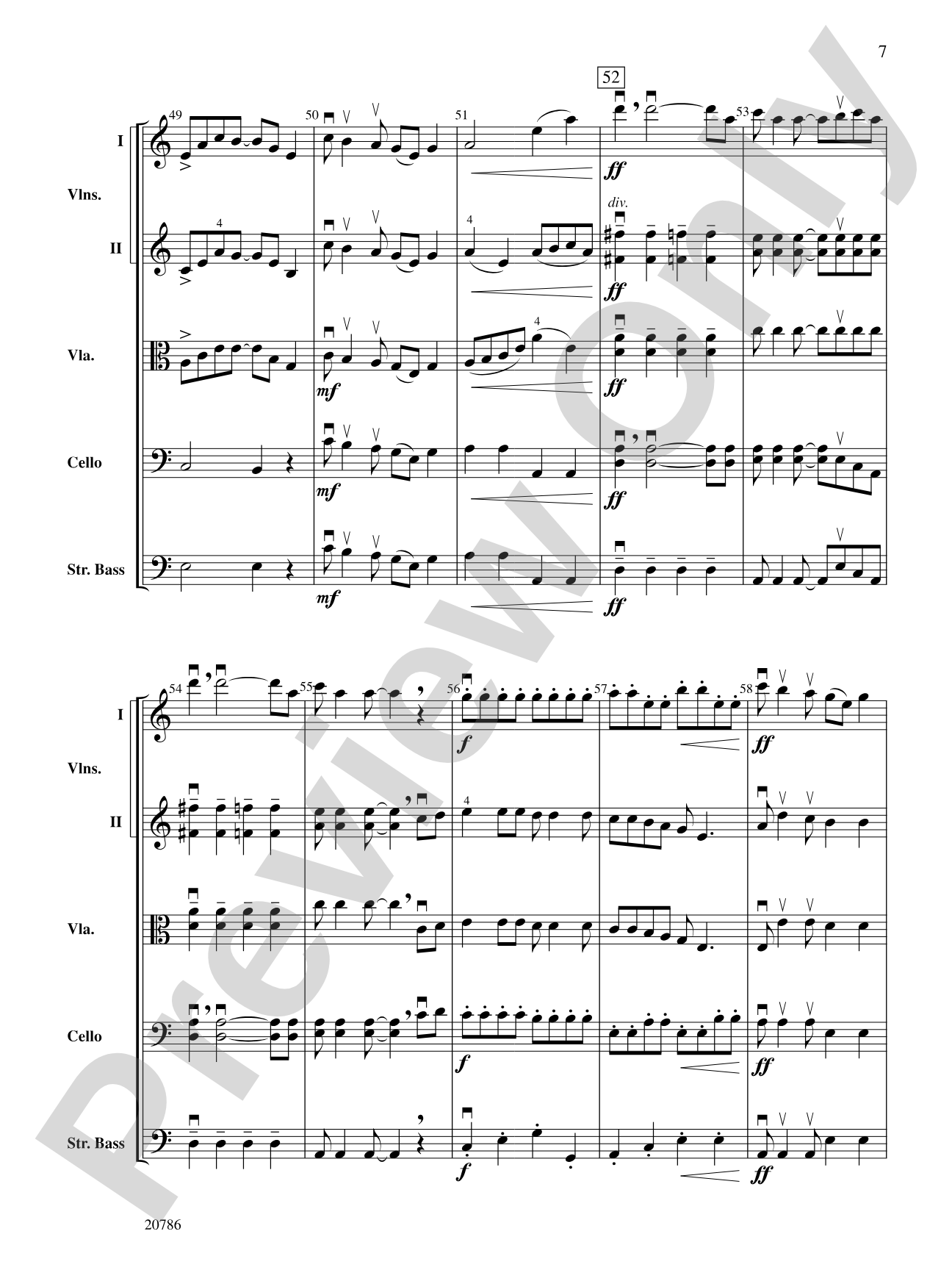 Follow the Drinking Gourd: String Orchestra Conductor Score & Parts