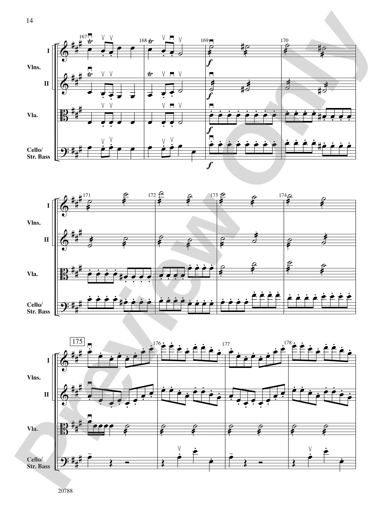 Symphony No. 29 (1st Movement): String Orchestra Conductor Score & Parts