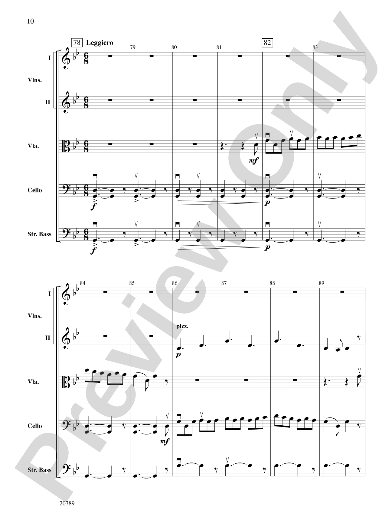 Fiddle-Fest: String Orchestra Conductor Score & Parts