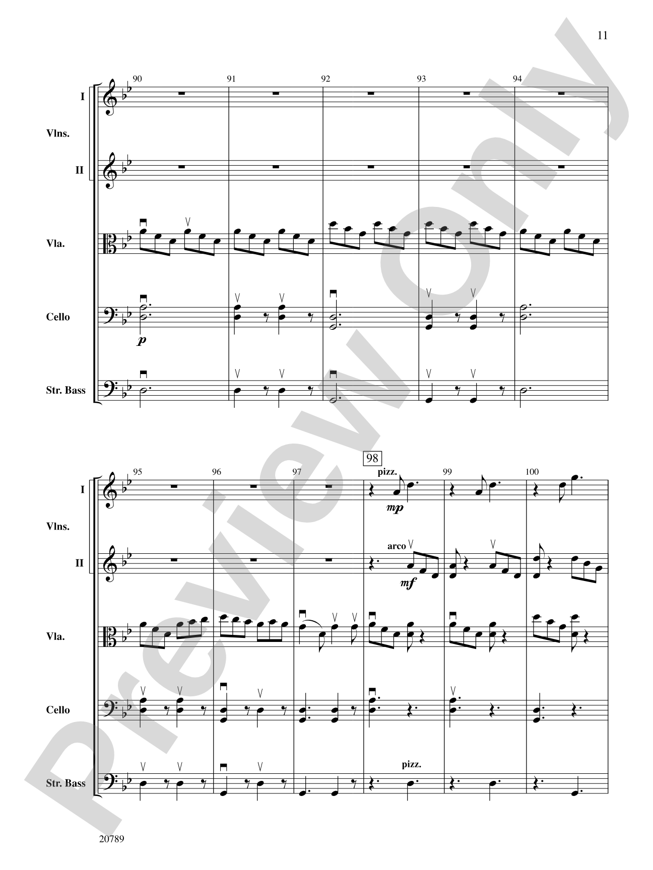 Fiddle-Fest: String Orchestra Conductor Score & Parts
