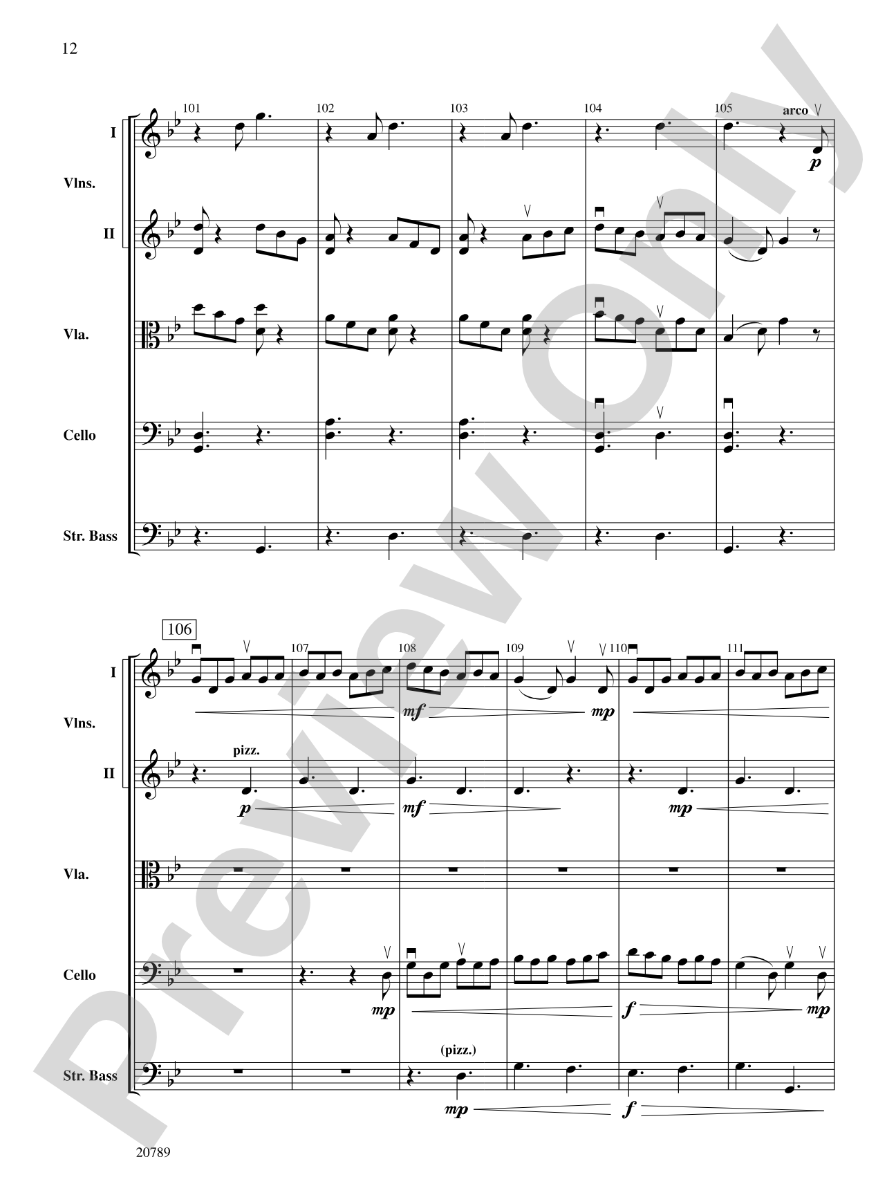 Fiddle-Fest: String Orchestra Conductor Score & Parts