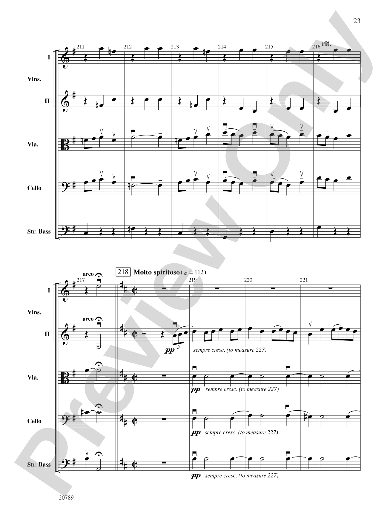 Fiddle-Fest: String Orchestra Conductor Score & Parts