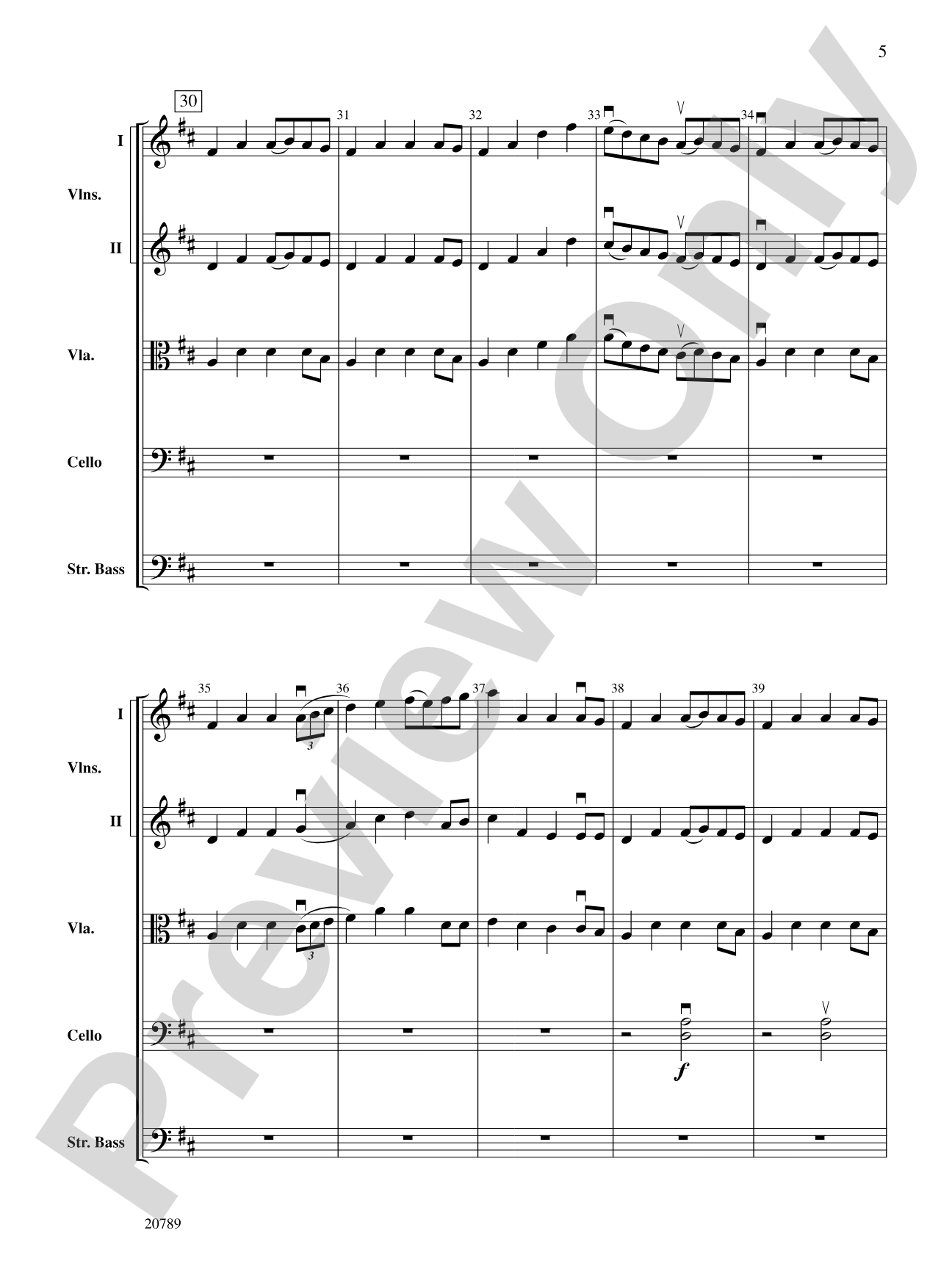 Fiddle-Fest: String Orchestra Conductor Score & Parts