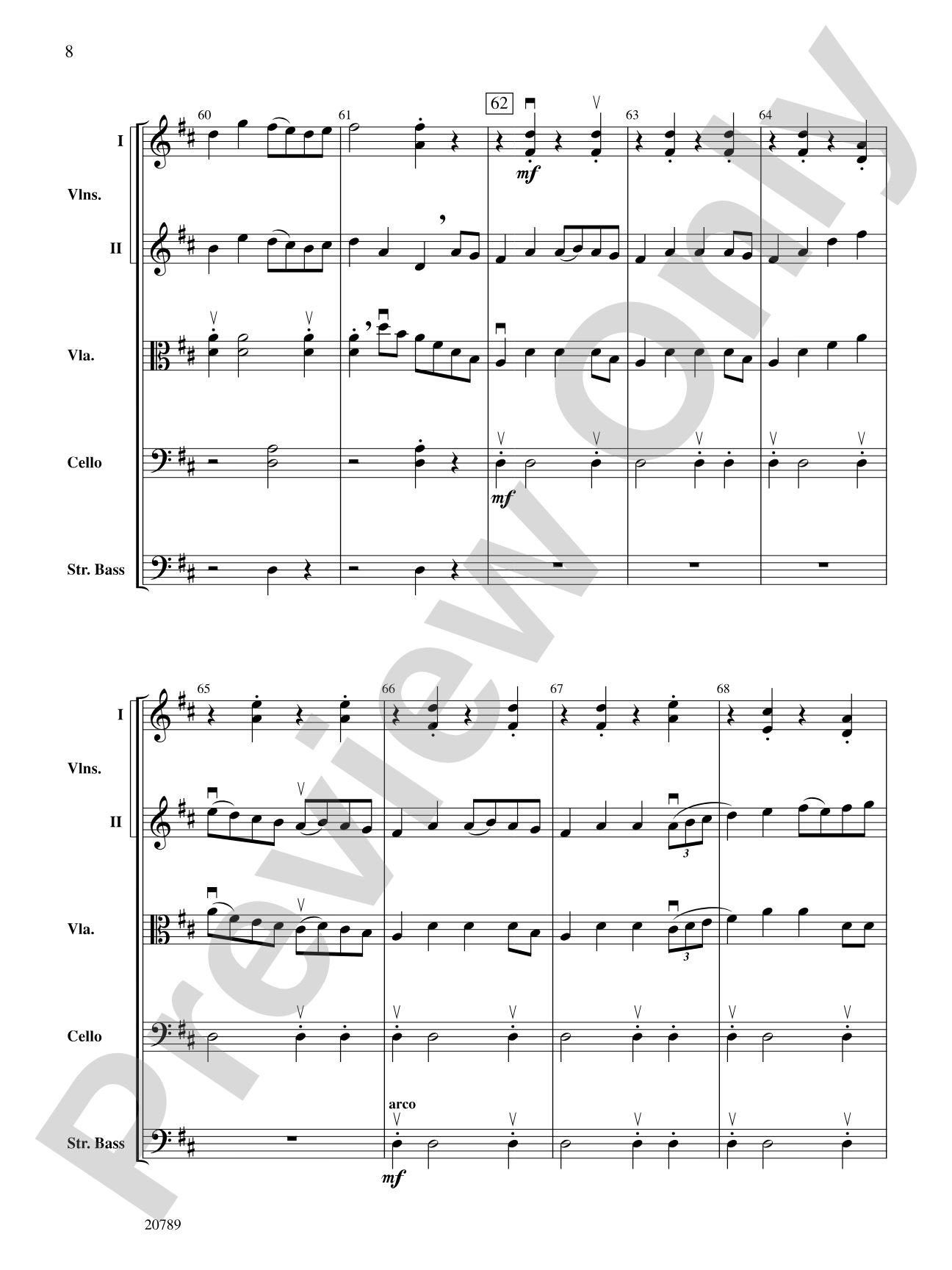 Fiddle-Fest: String Orchestra Conductor Score & Parts