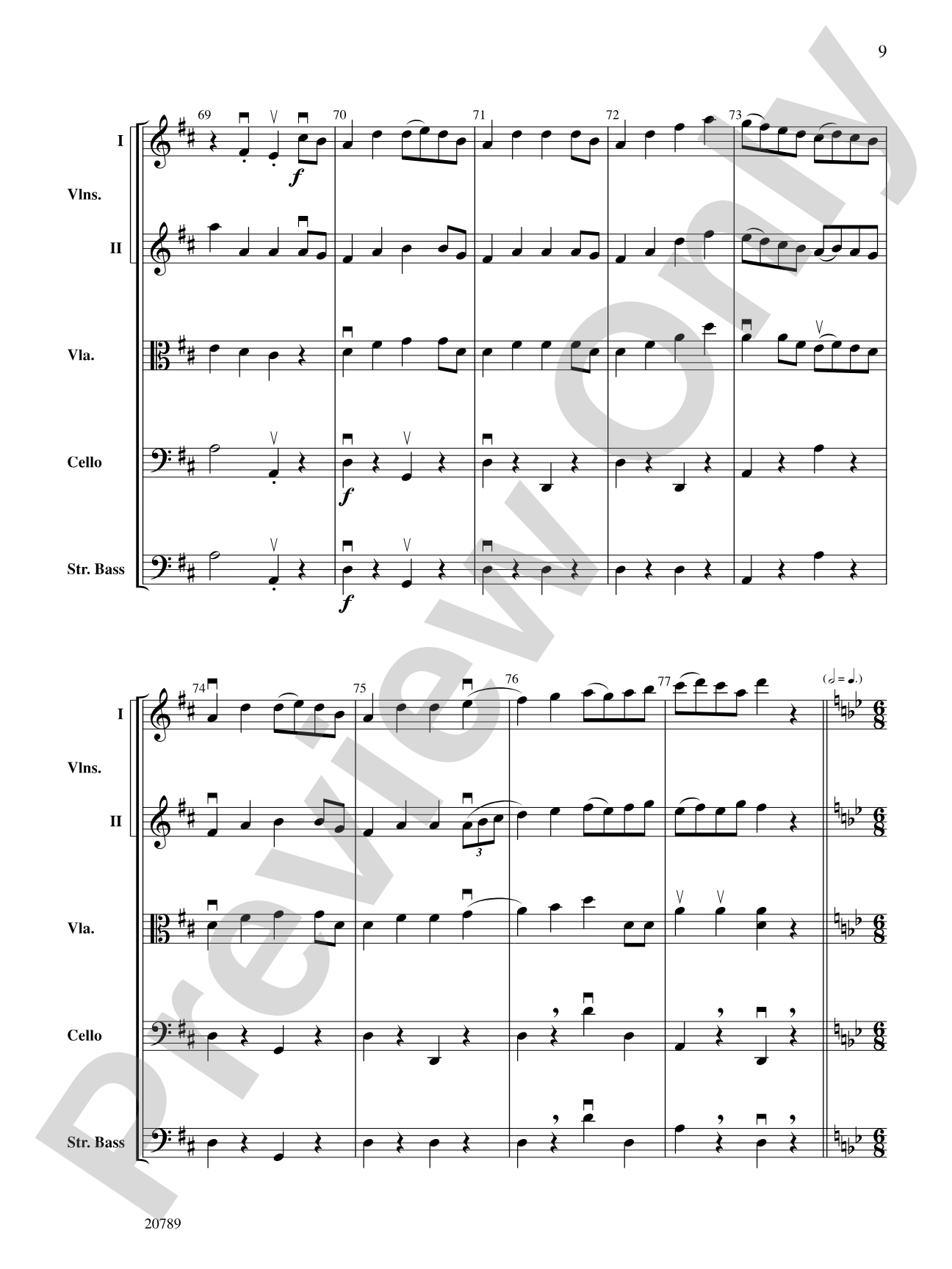 Fiddle-Fest: String Orchestra Conductor Score & Parts