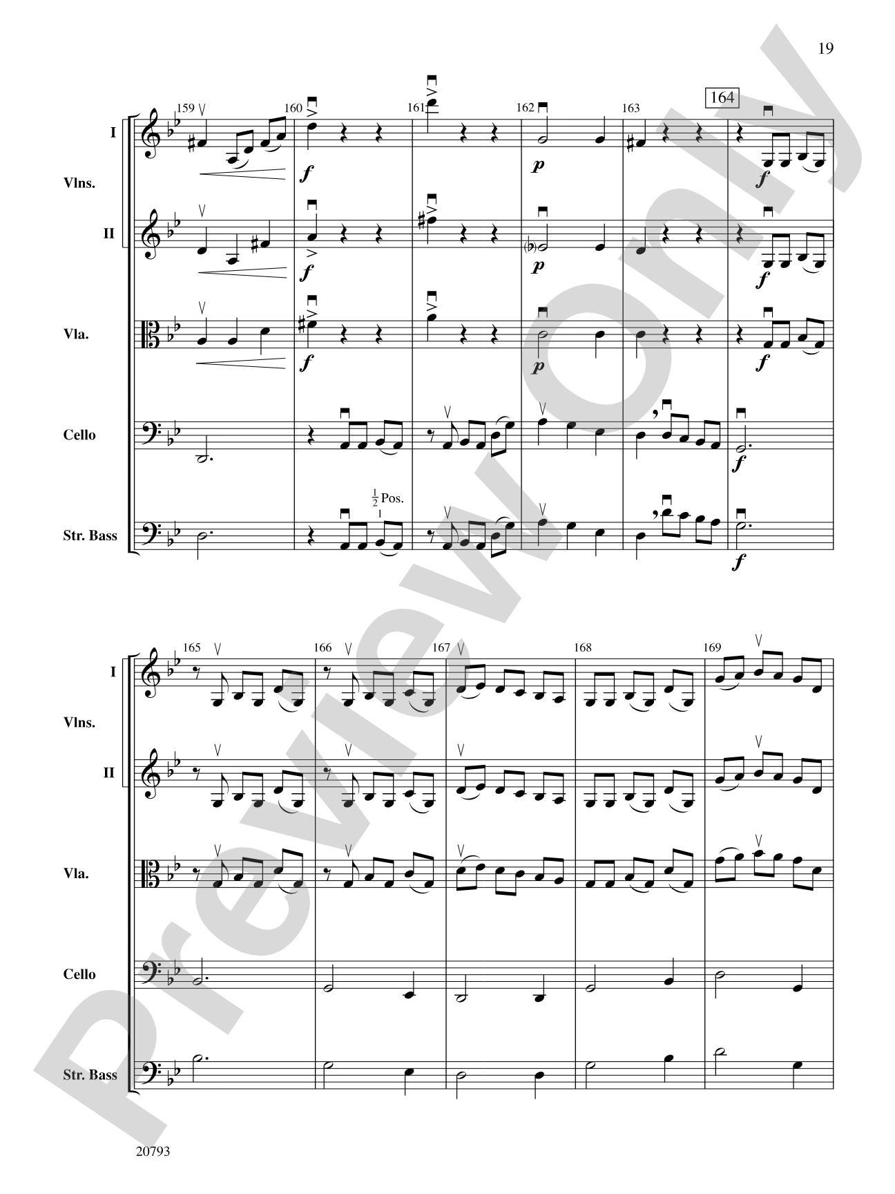 The Idylls of Pegasus: Score