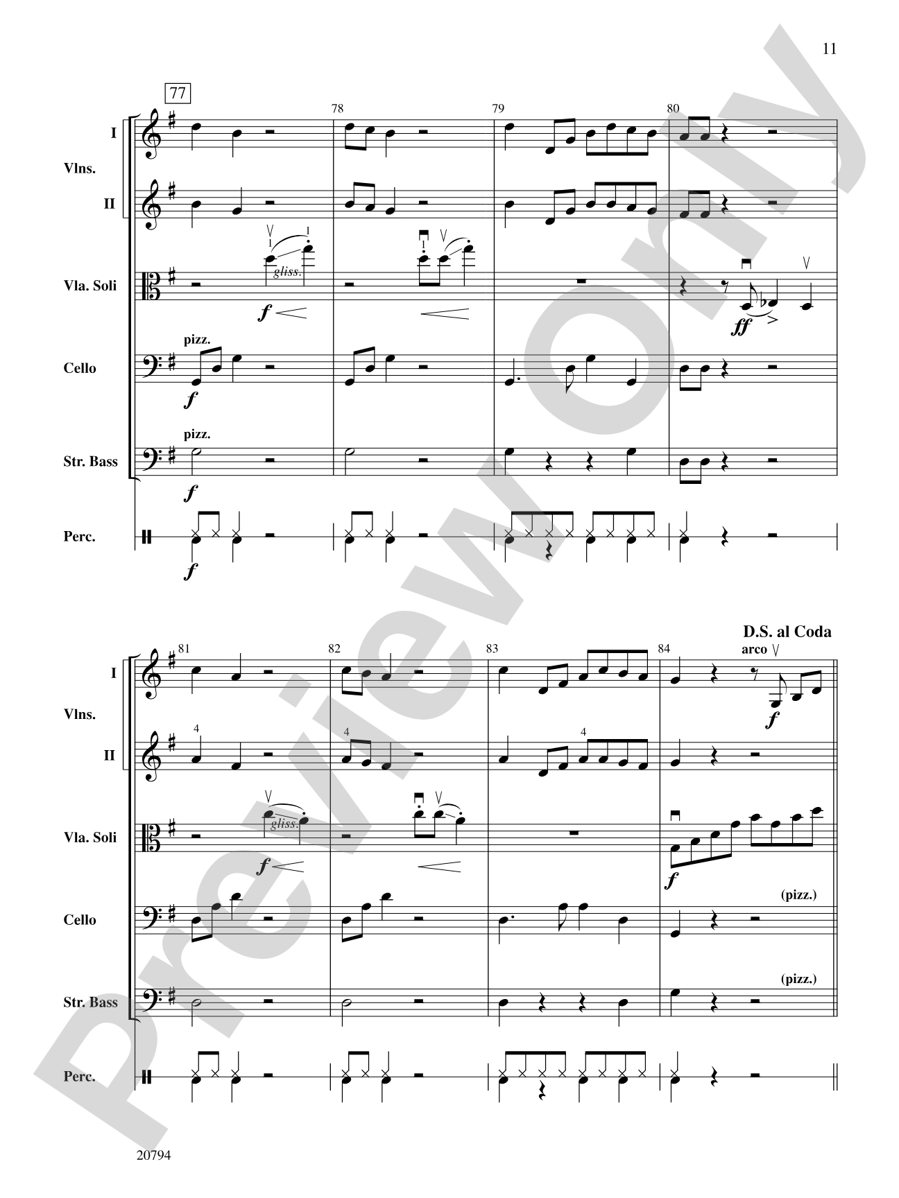 Viva Violas!: String Orchestra Conductor Score & Parts