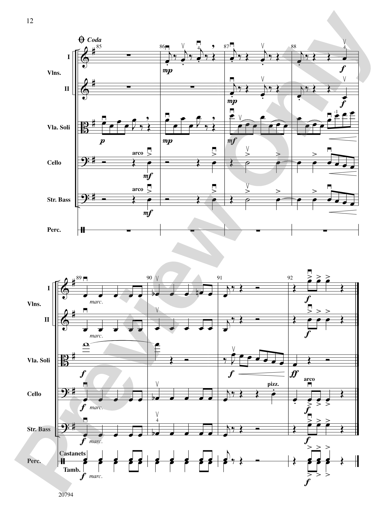 Viva Violas!: String Orchestra Conductor Score & Parts