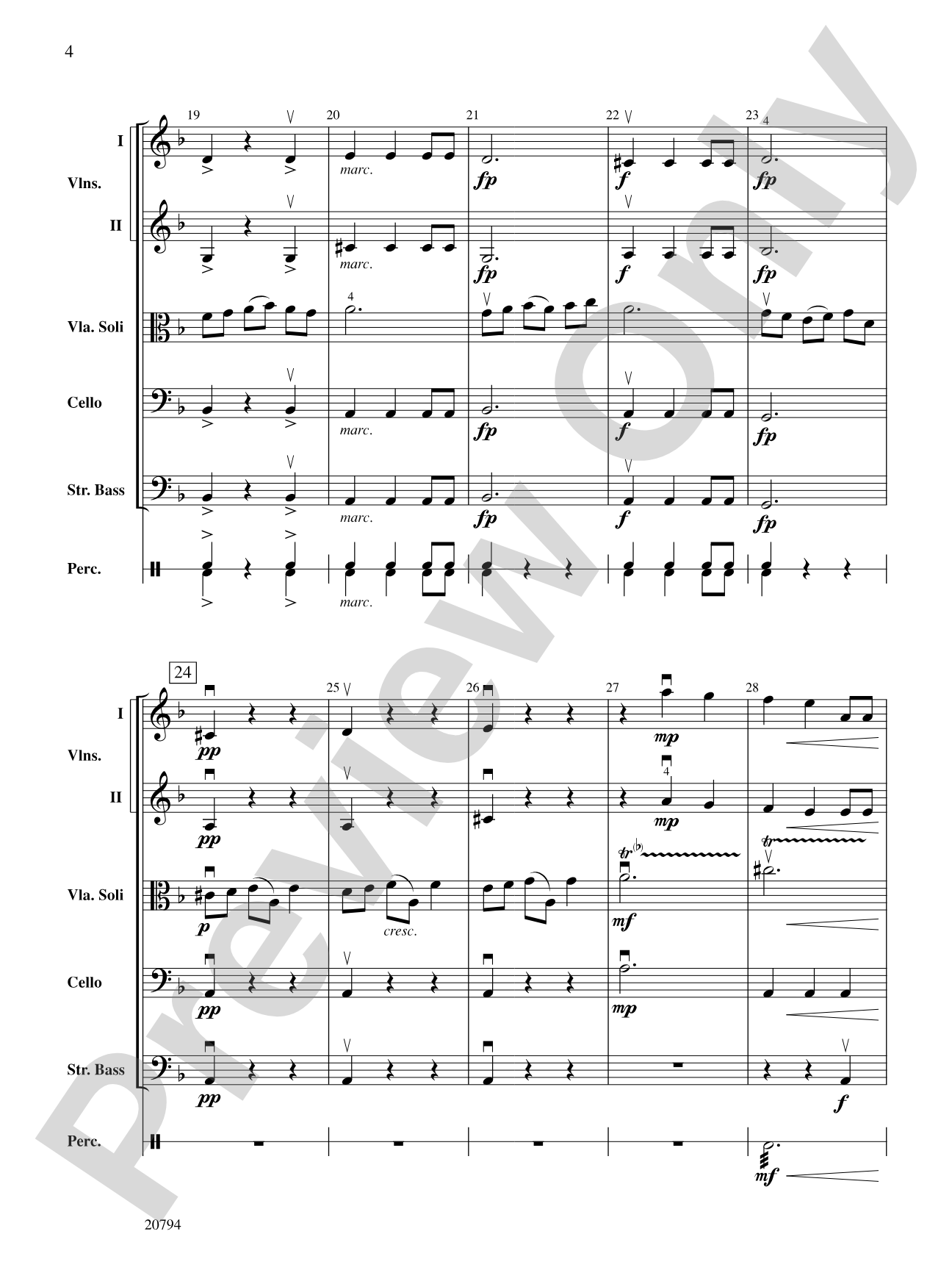Viva Violas!: String Orchestra Conductor Score & Parts