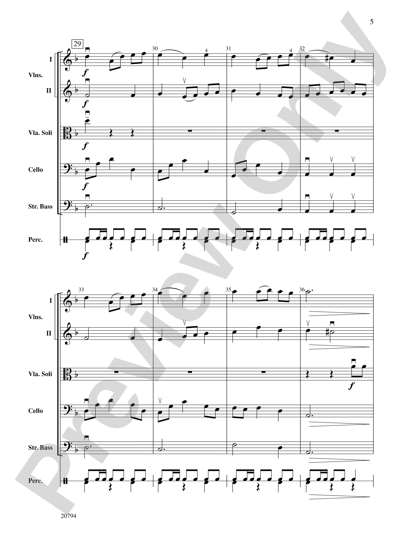 Viva Violas!: String Orchestra Conductor Score & Parts