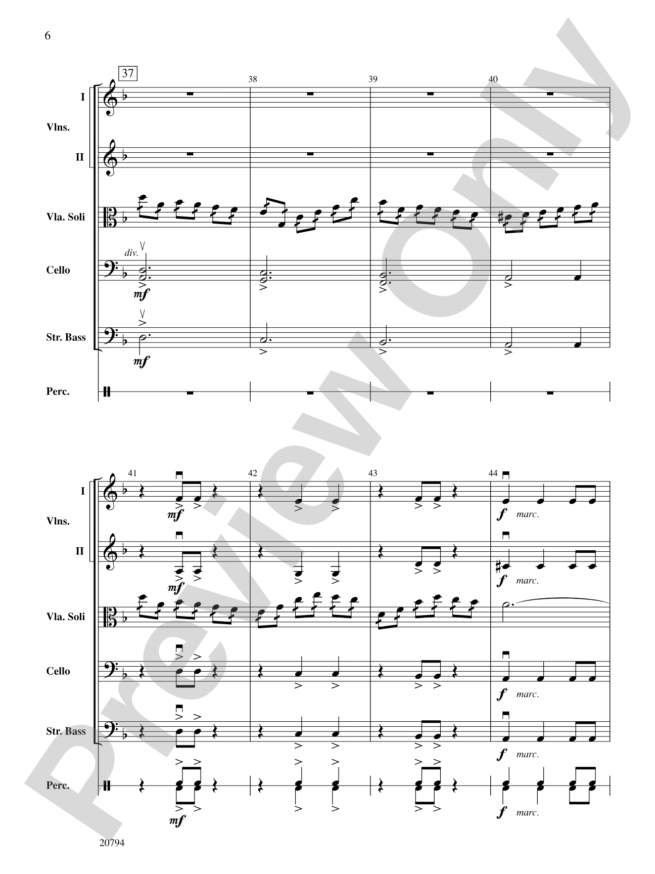 Viva Violas!: String Orchestra Conductor Score & Parts