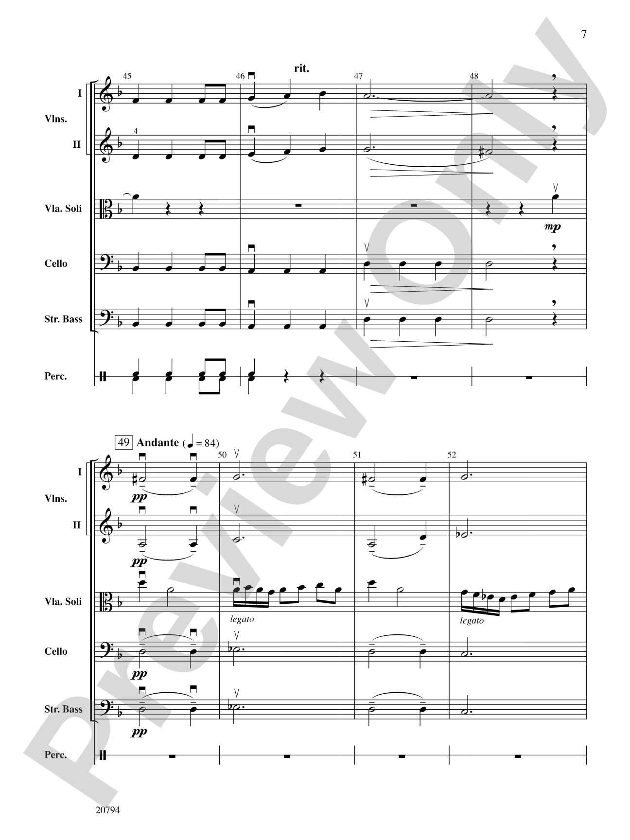 Viva Violas!: String Orchestra Conductor Score & Parts
