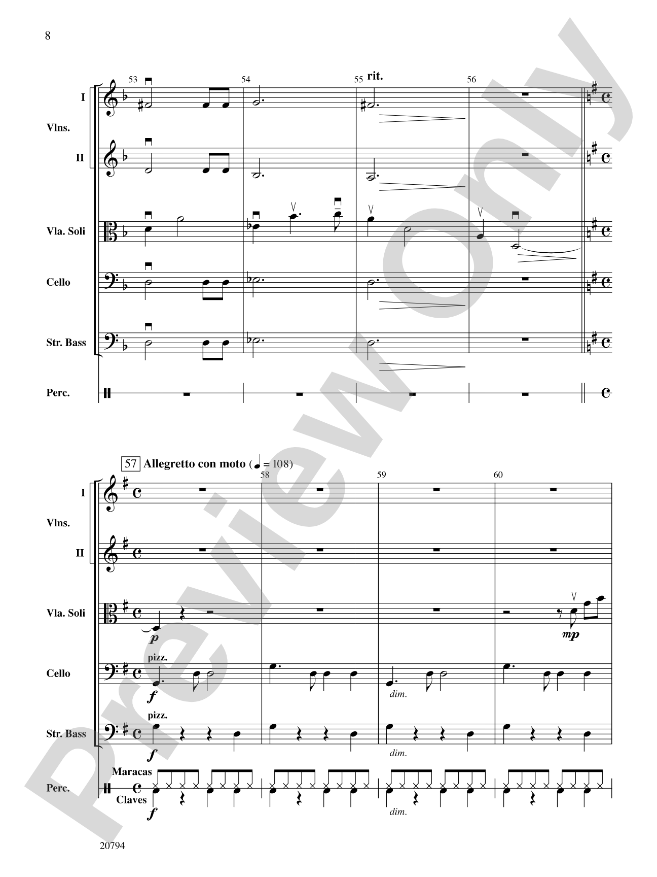 Viva Violas!: String Orchestra Conductor Score & Parts