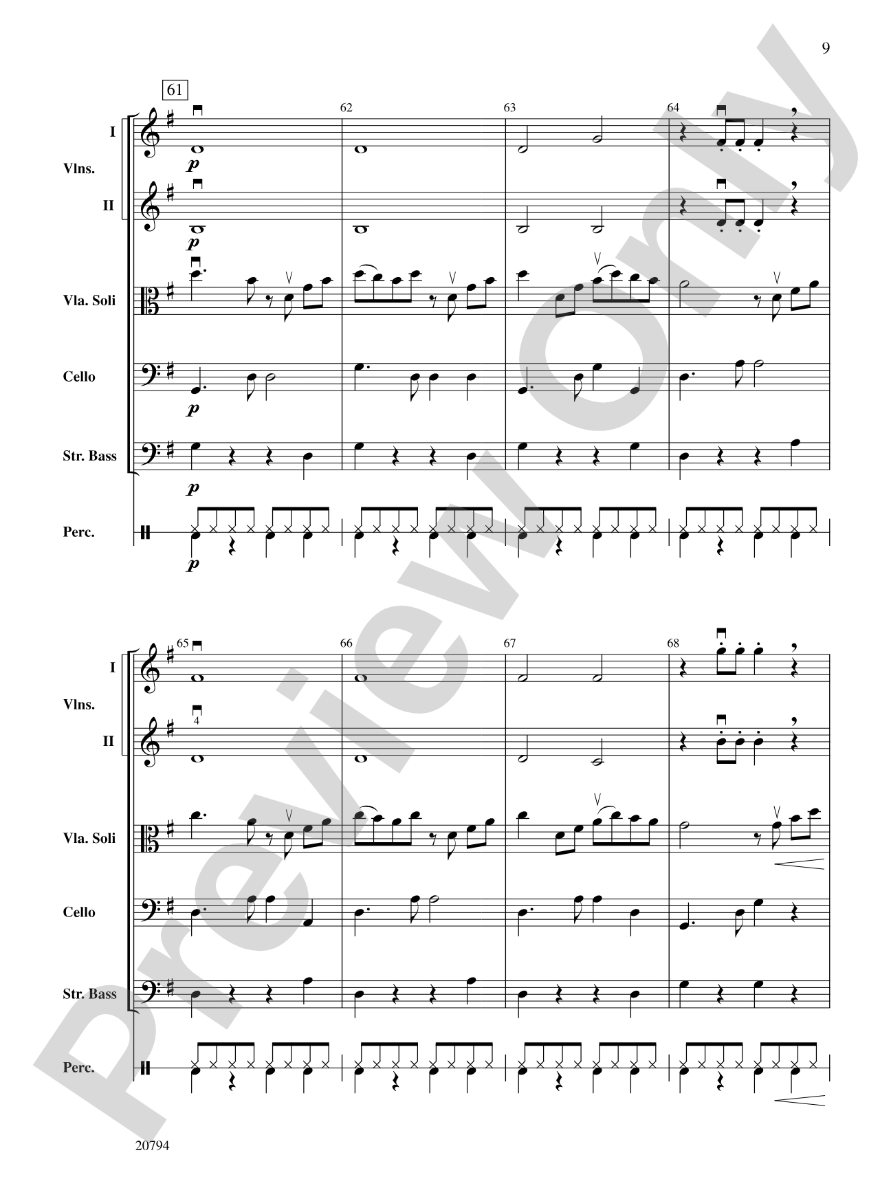 Viva Violas!: String Orchestra Conductor Score & Parts