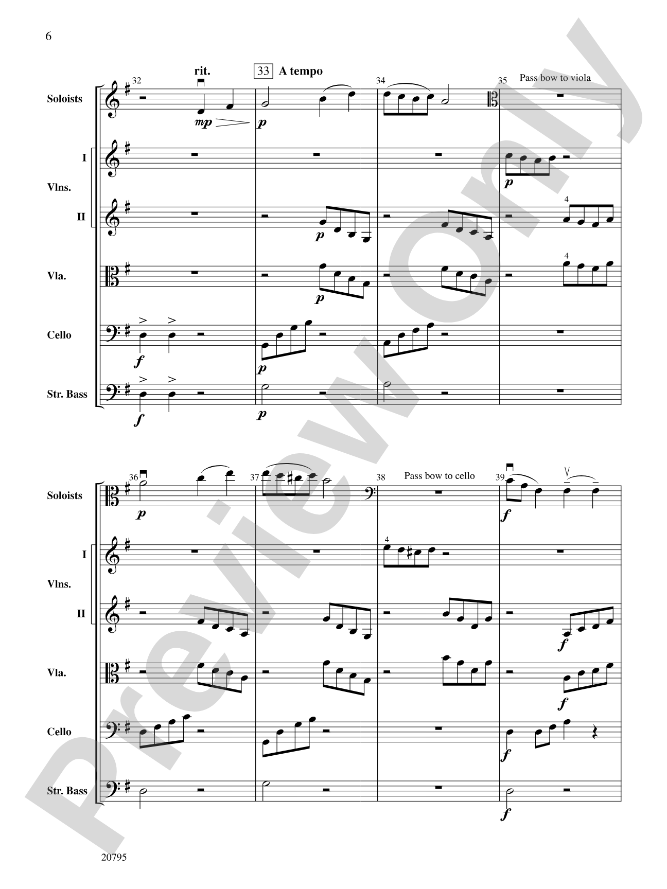The One-Bow Concerto: String Orchestra Conductor Score & Parts
