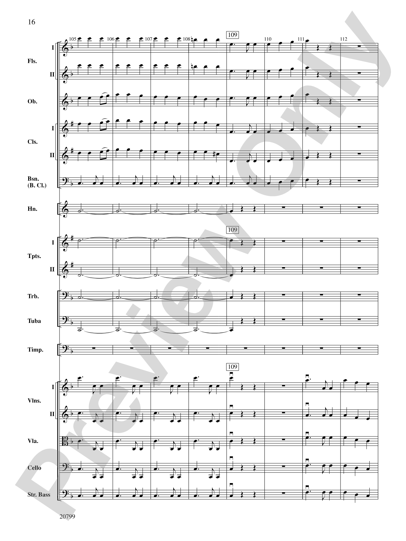 Symphony No. 9 (2nd Movement): Full Orchestra Conductor Score & Parts