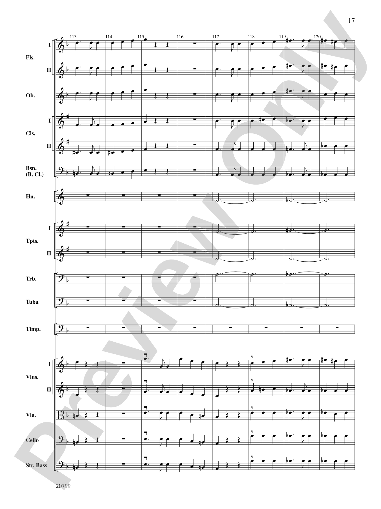 Symphony No. 9 (2nd Movement): Full Orchestra Conductor Score & Parts