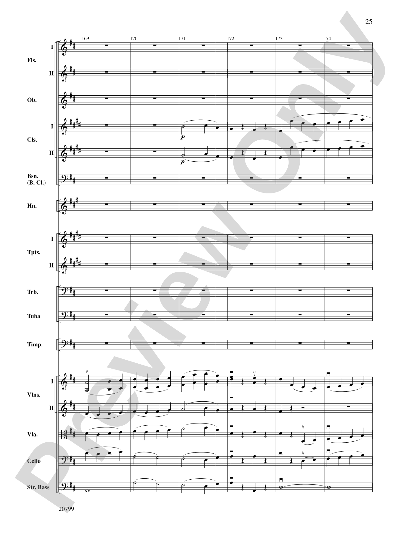 Symphony No. 9 (2nd Movement): Full Orchestra Conductor Score & Parts
