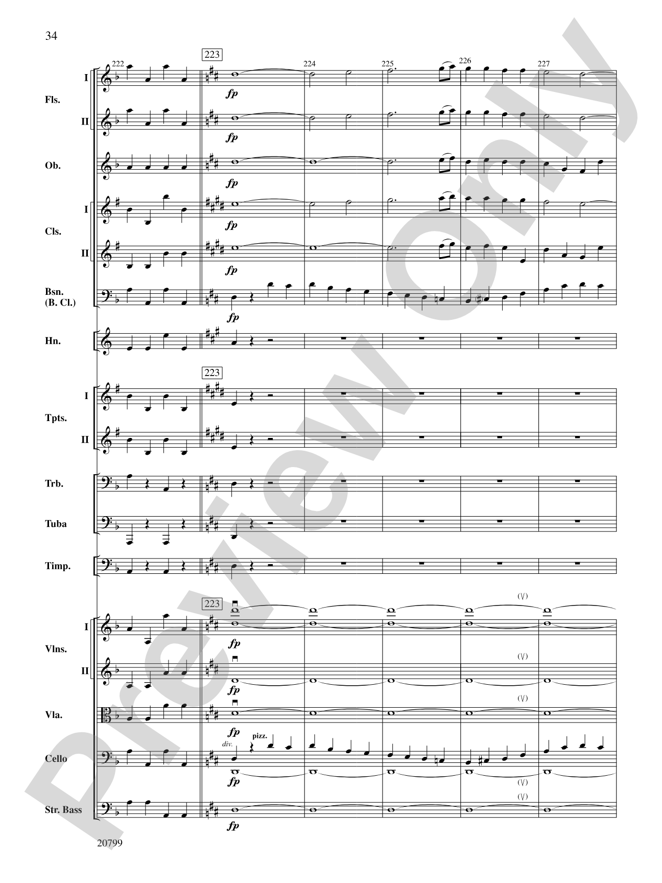 Symphony No. 9 (2nd Movement): Full Orchestra Conductor Score & Parts