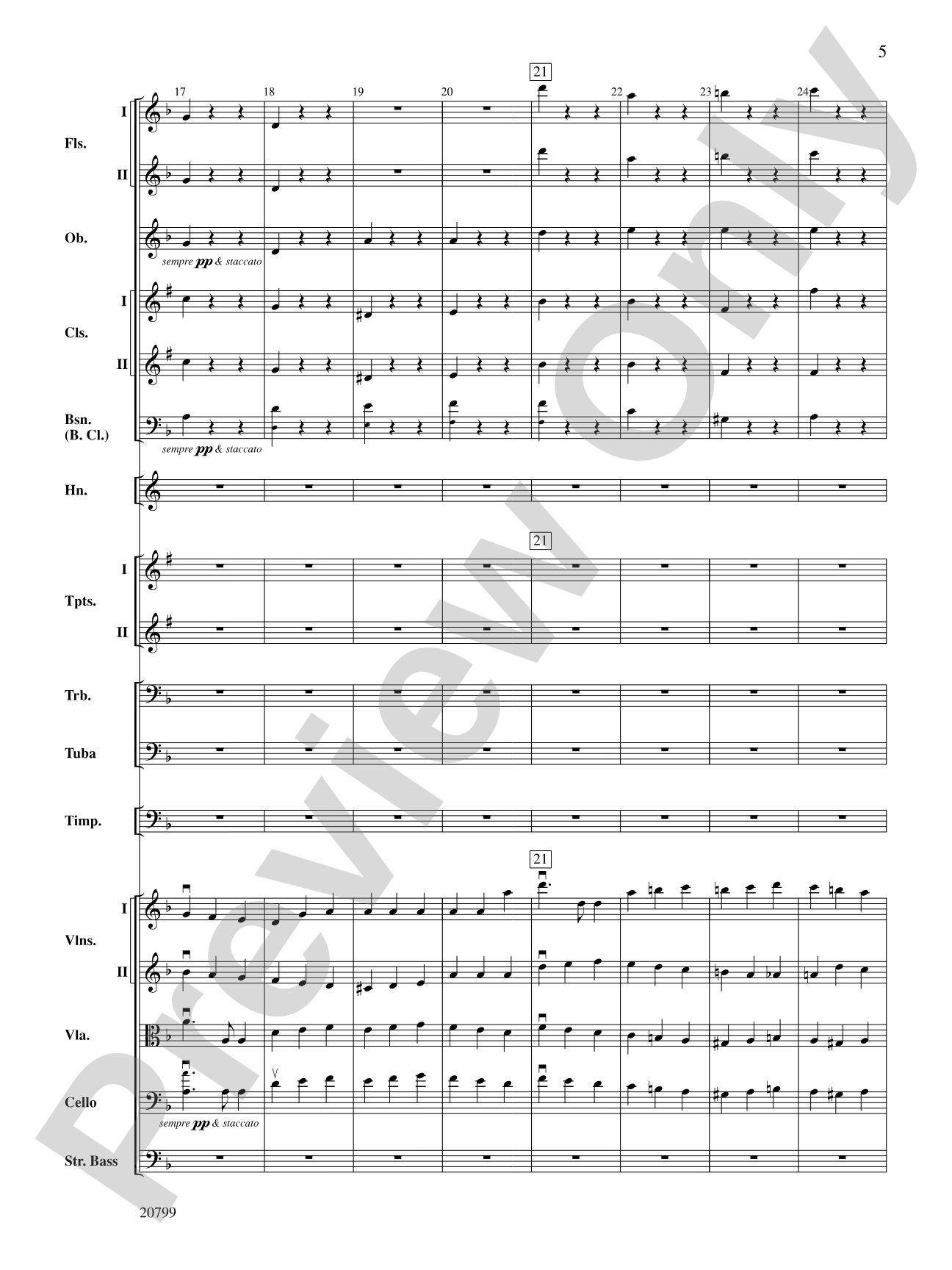 Symphony No. 9 (2nd Movement): Full Orchestra Conductor Score & Parts