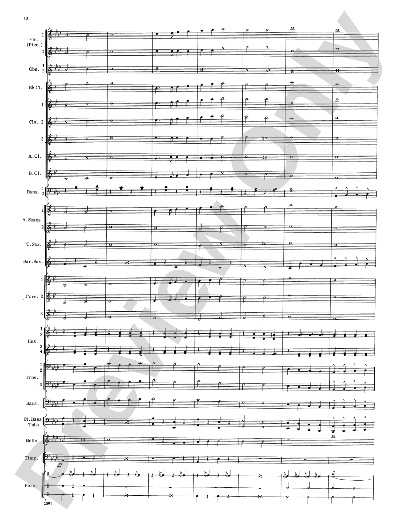 Belle of Chicago: Concert Band Conductor Score & Parts