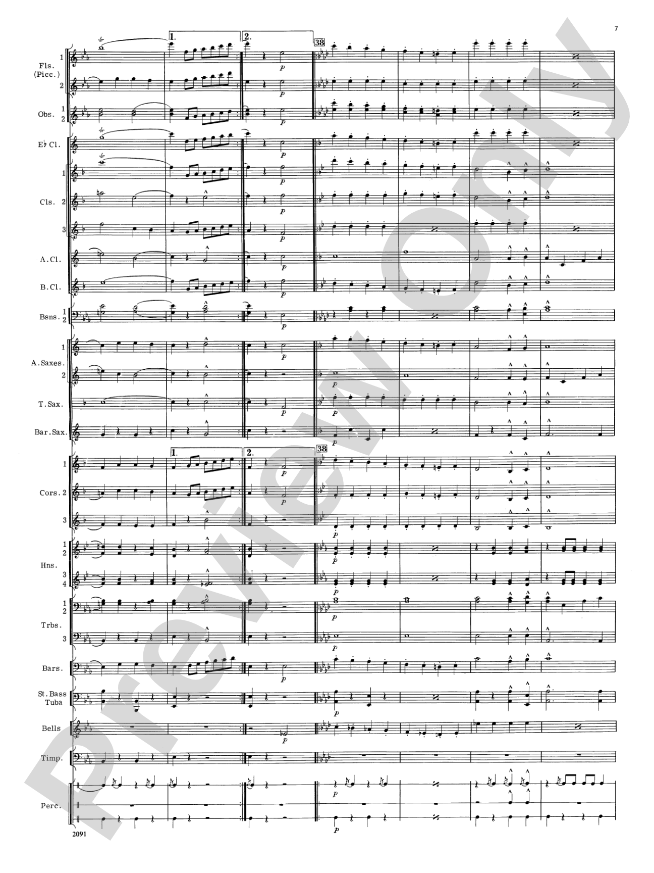 Belle of Chicago: Concert Band Conductor Score & Parts