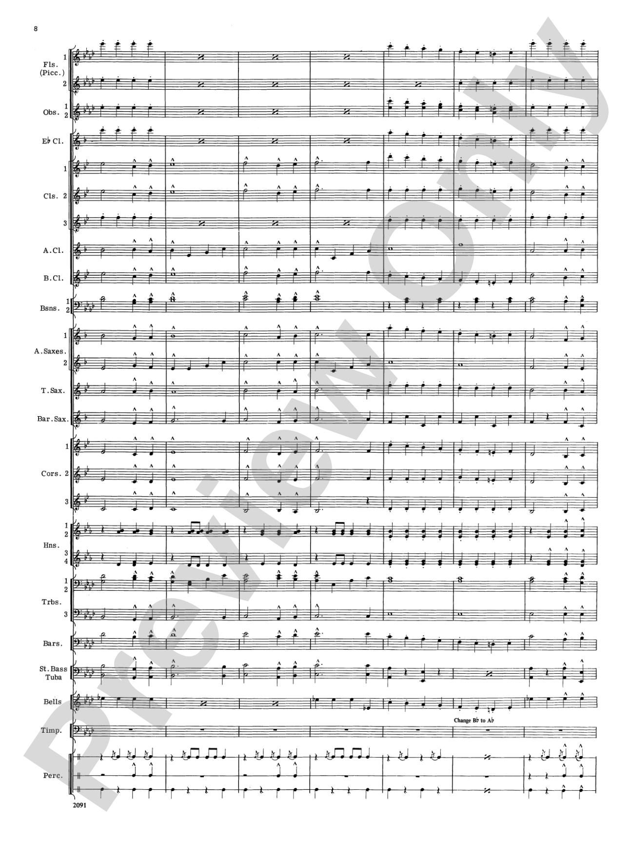 Belle of Chicago: Concert Band Conductor Score & Parts