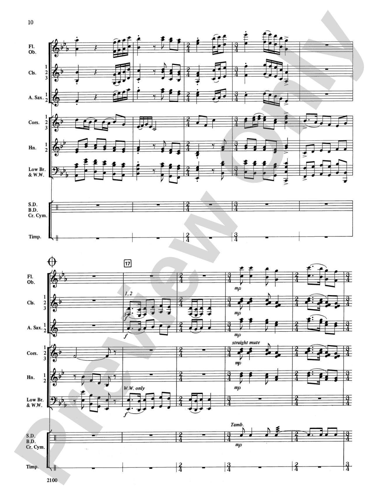 Northwest Suite: Concert Band Conductor Score & Parts