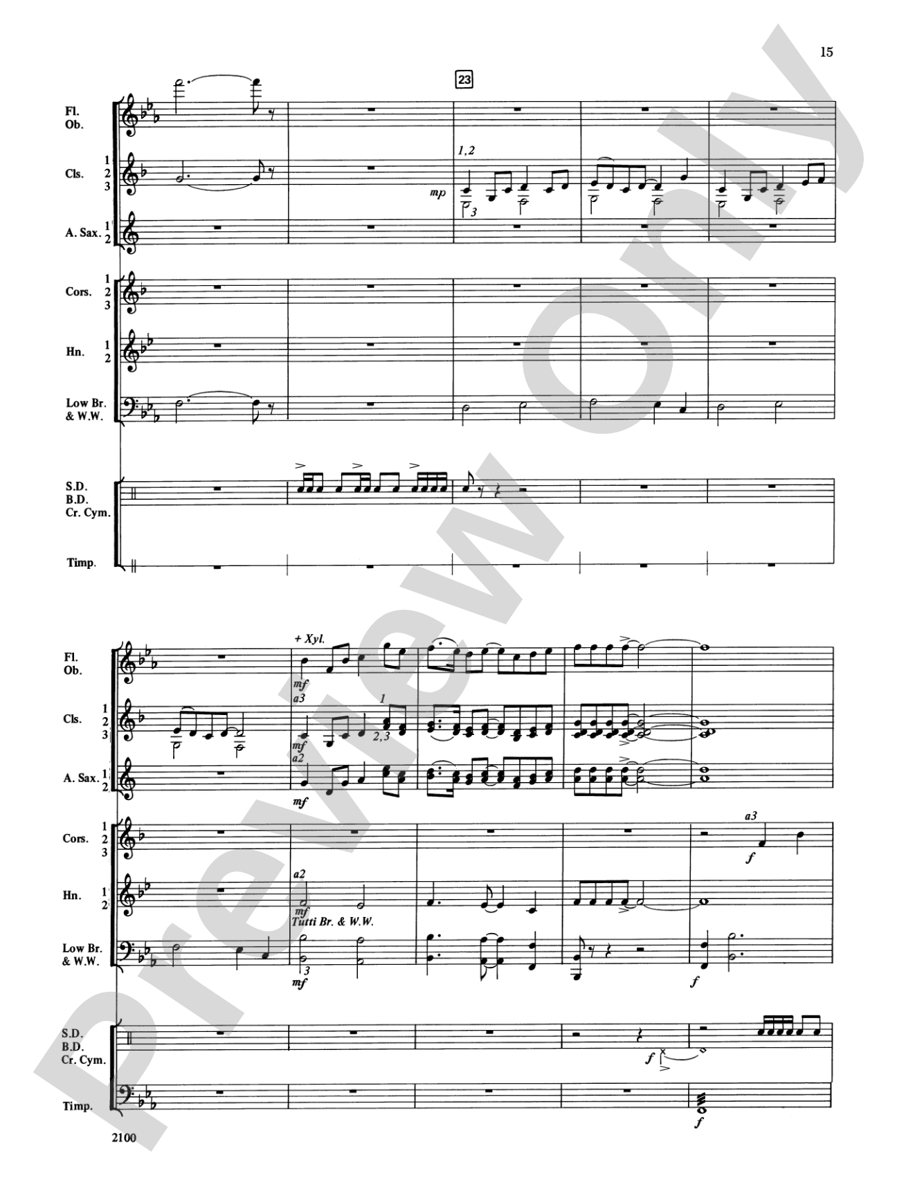 Northwest Suite: Concert Band Conductor Score & Parts
