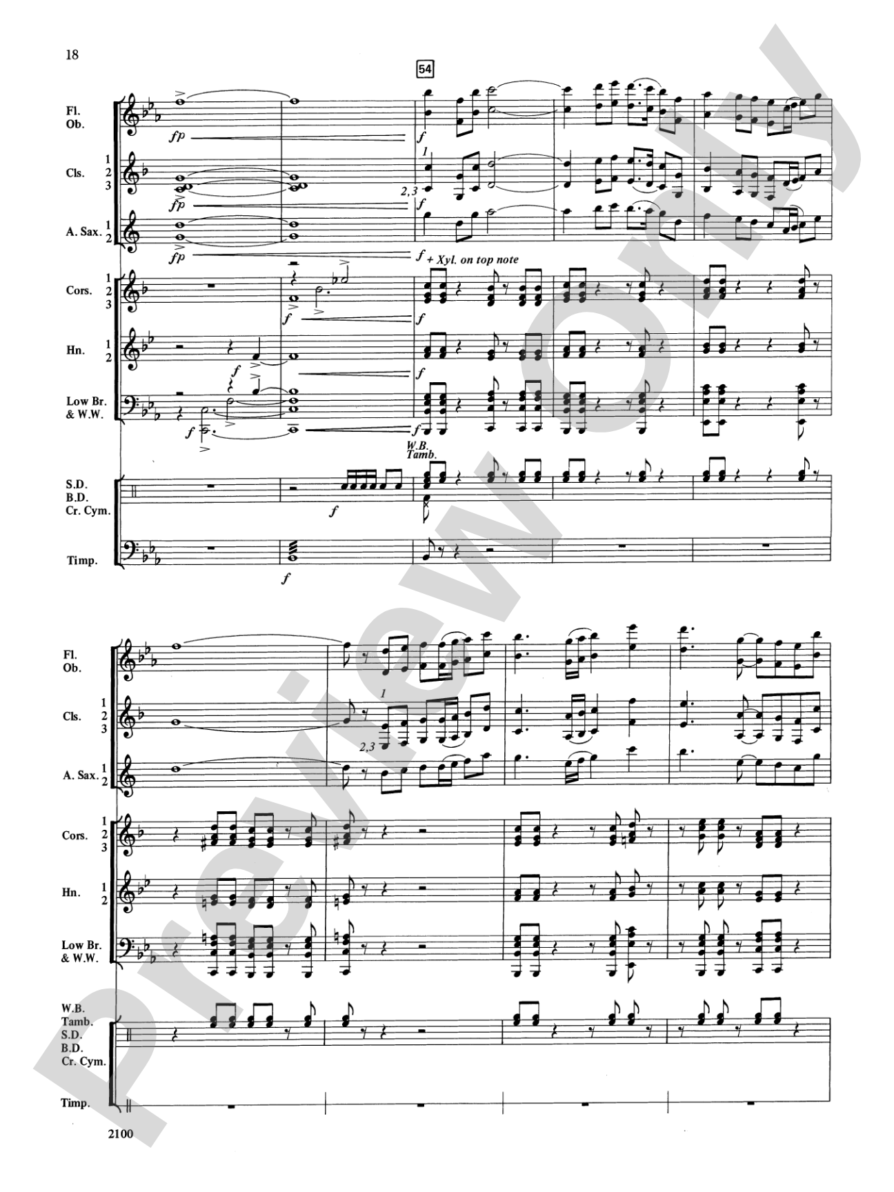 Northwest Suite: Concert Band Conductor Score & Parts