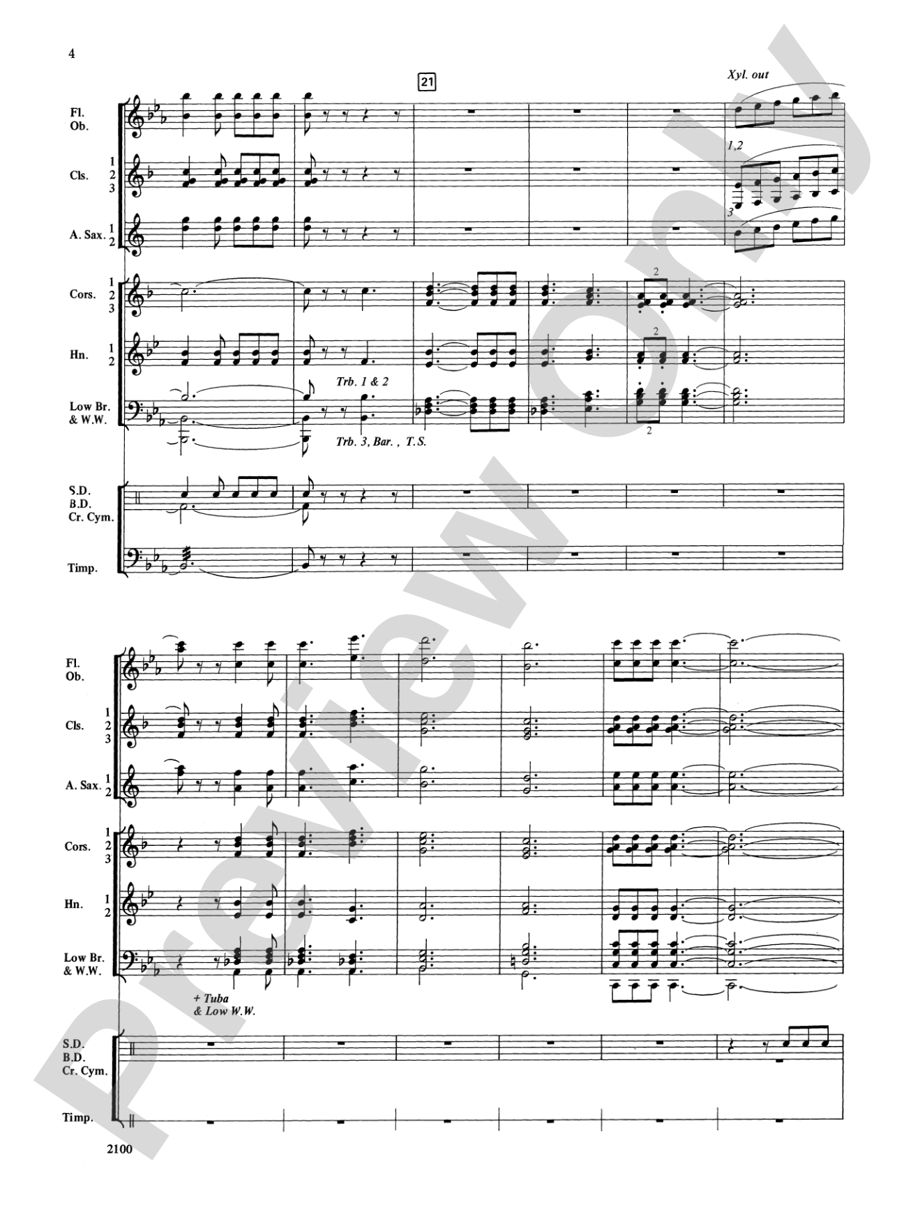 Northwest Suite: Concert Band Conductor Score & Parts