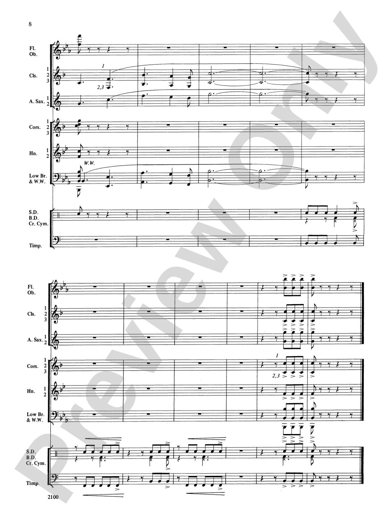 Northwest Suite: Concert Band Conductor Score & Parts