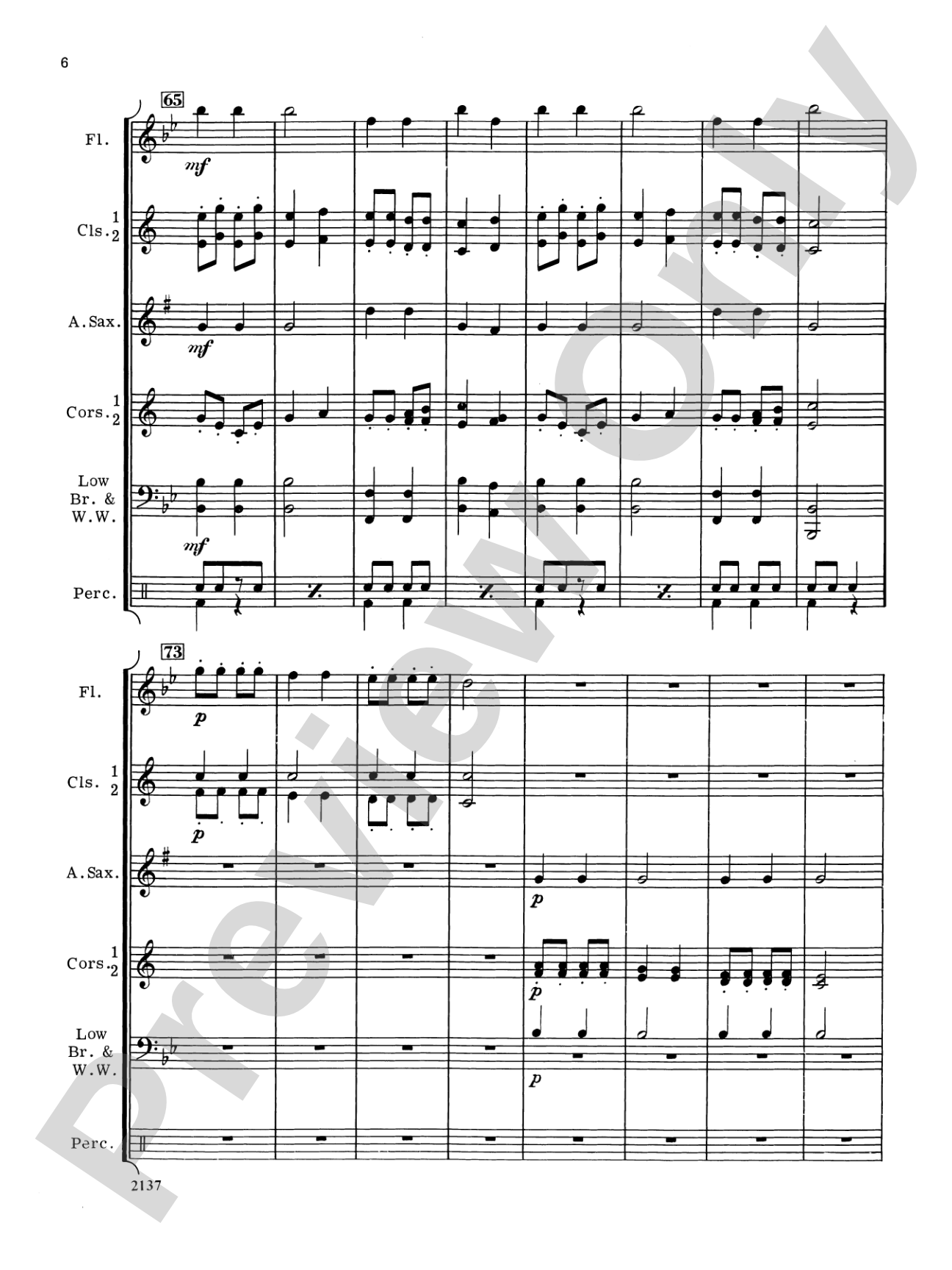 Air and Dance: Concert Band Conductor Score & Parts