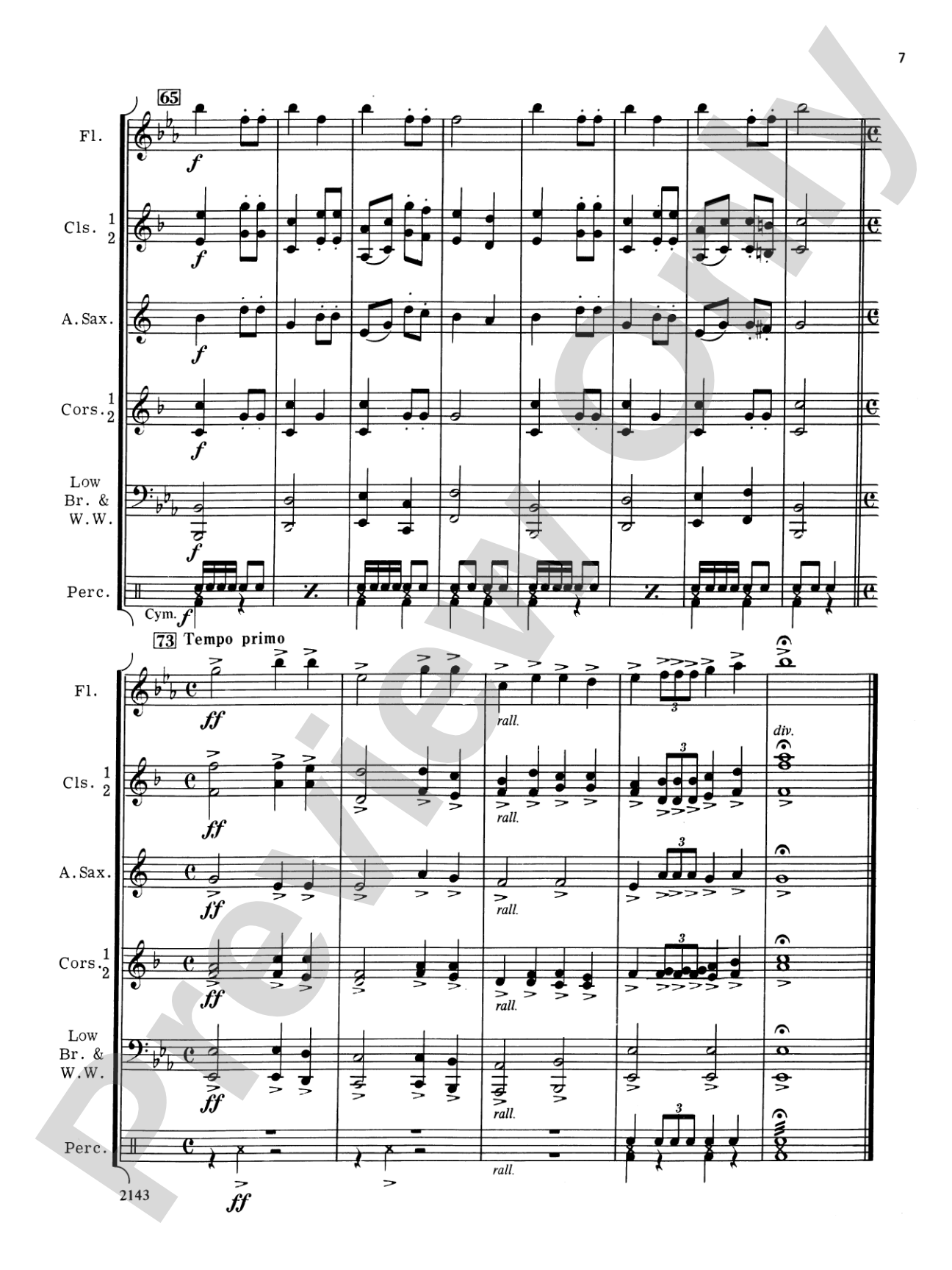 The Silver Scepter: Concert Band Conductor Score & Parts