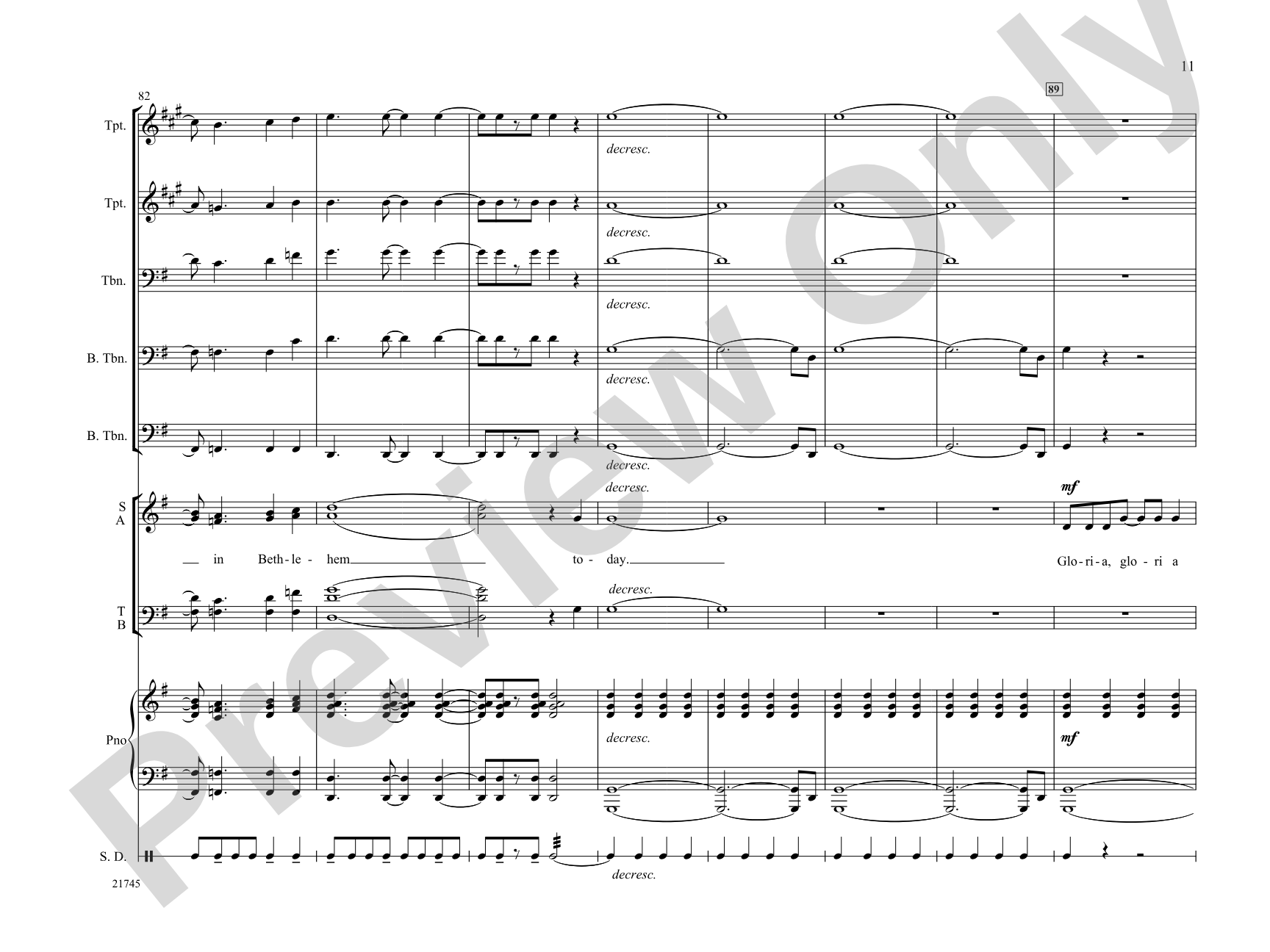 Angels' Gloria: Choral SoundPax