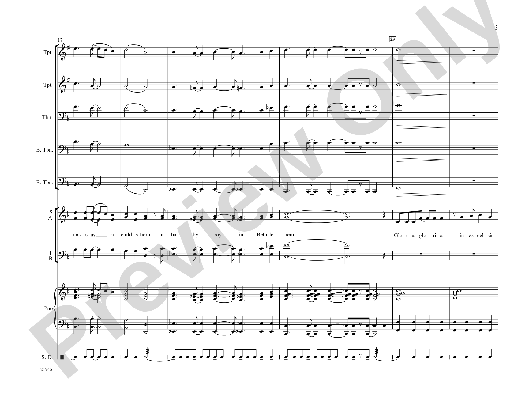 Angels' Gloria: Choral SoundPax