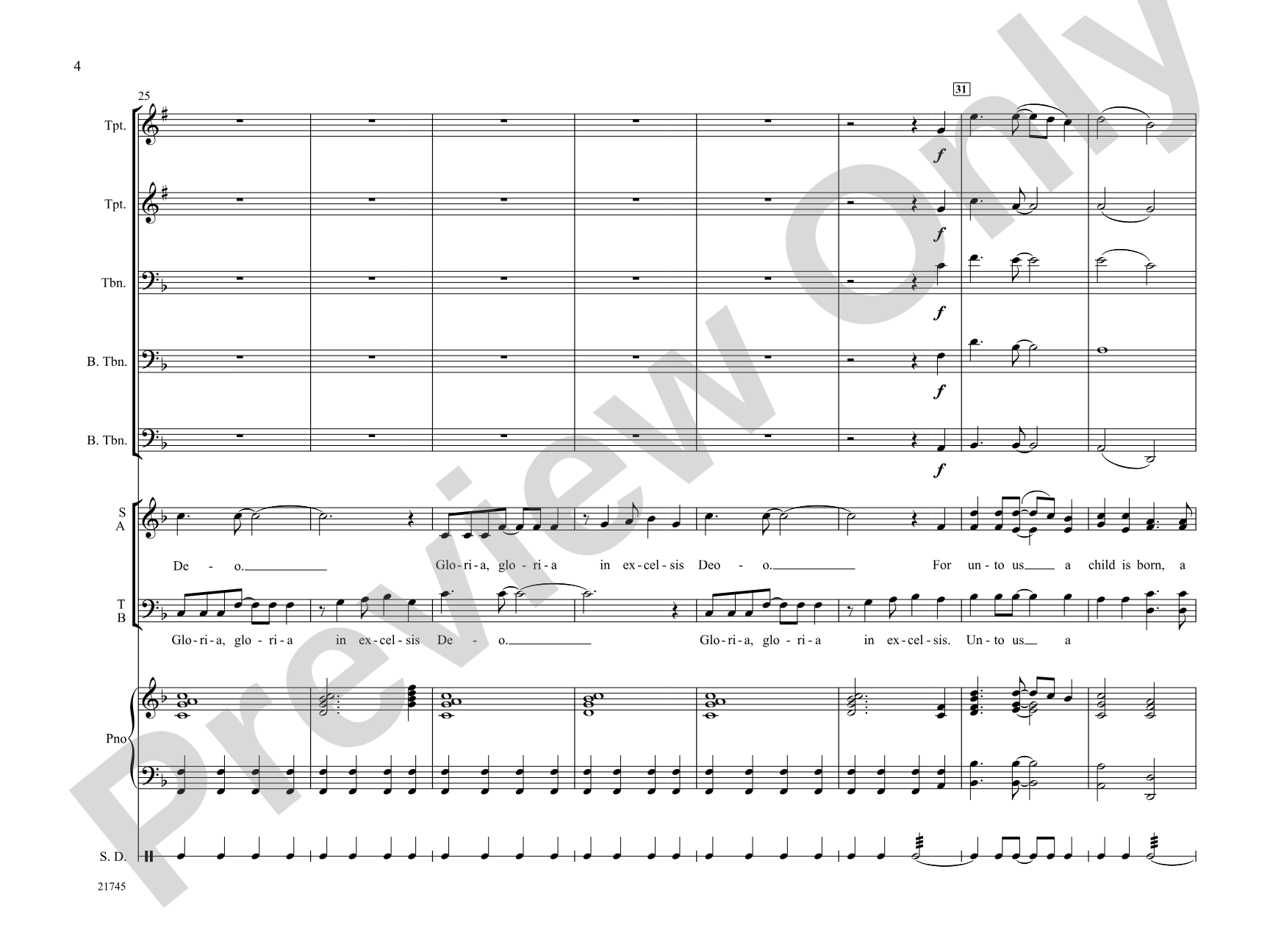 Angels' Gloria: Choral SoundPax
